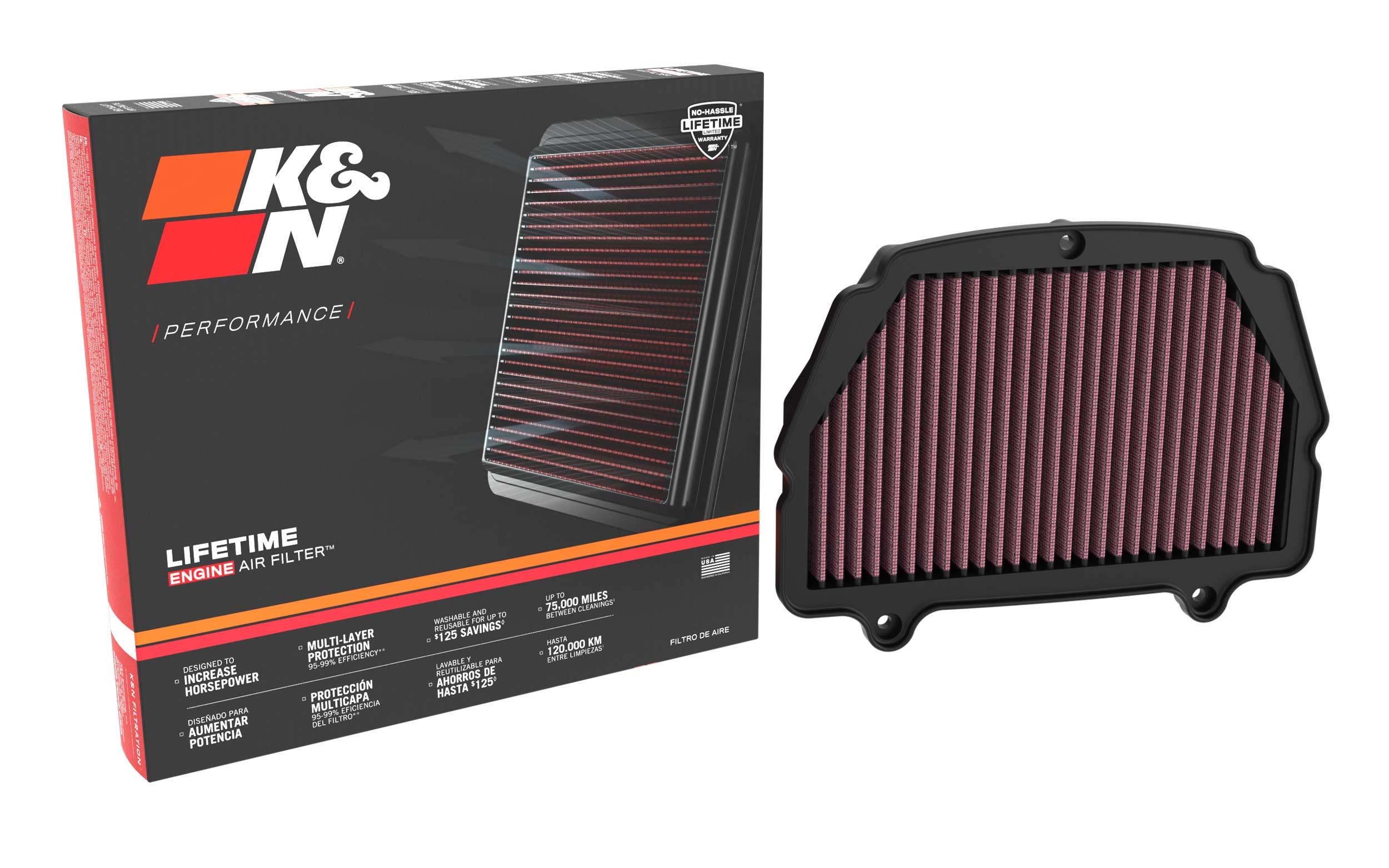 K&N Replacement Air Filter SU-1321