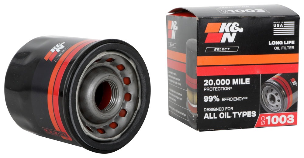 K&N Oil Filter; Spin-On SO-1003