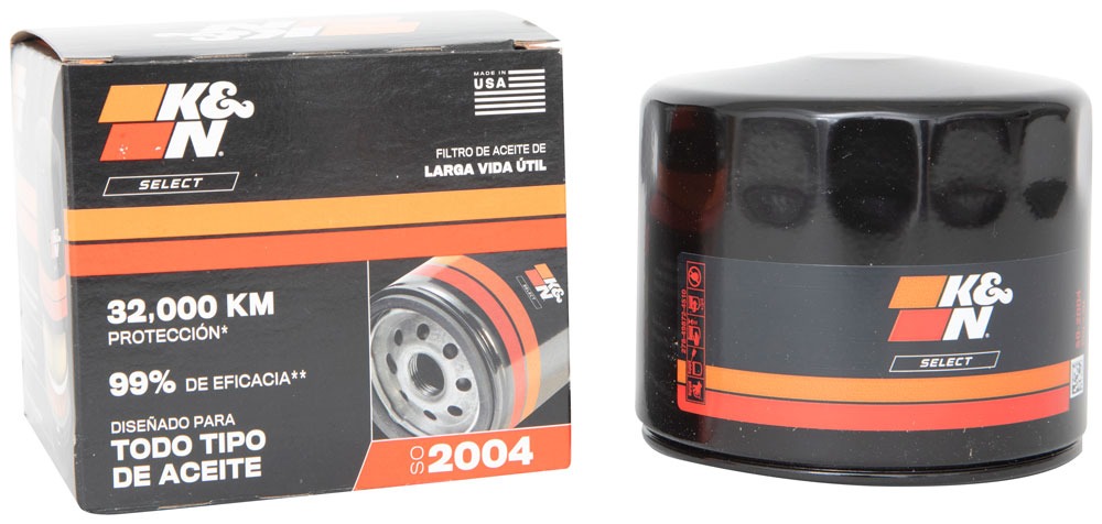 K&N Oil Filter; Spin-On SO-2004