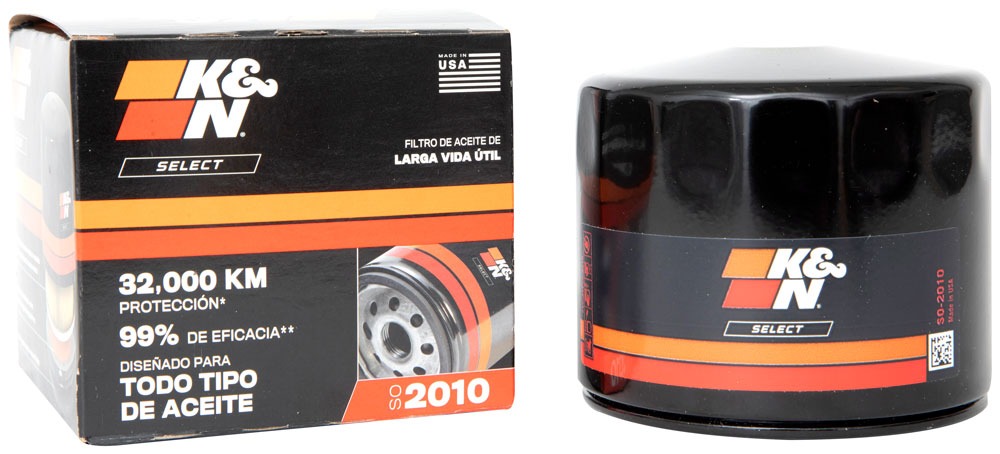 K&N Oil Filter; Spin-On SO-2010