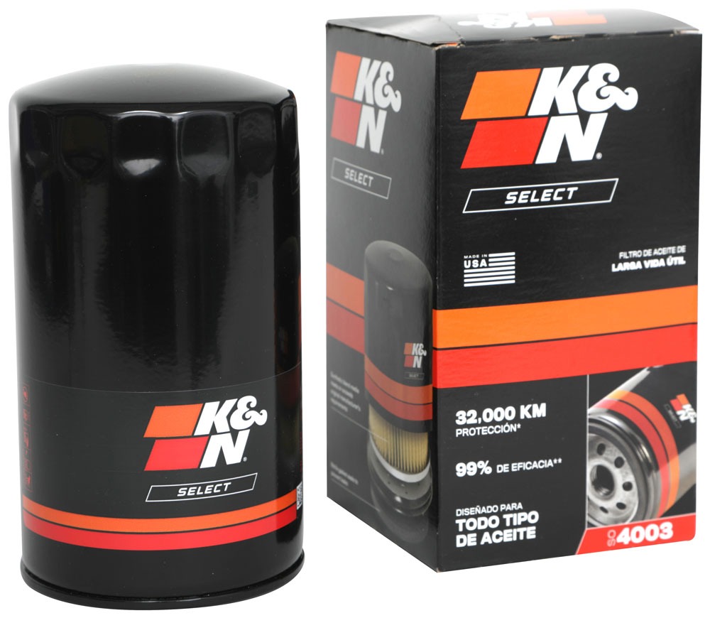 K&N Oil Filter; Spin-On SO-4003