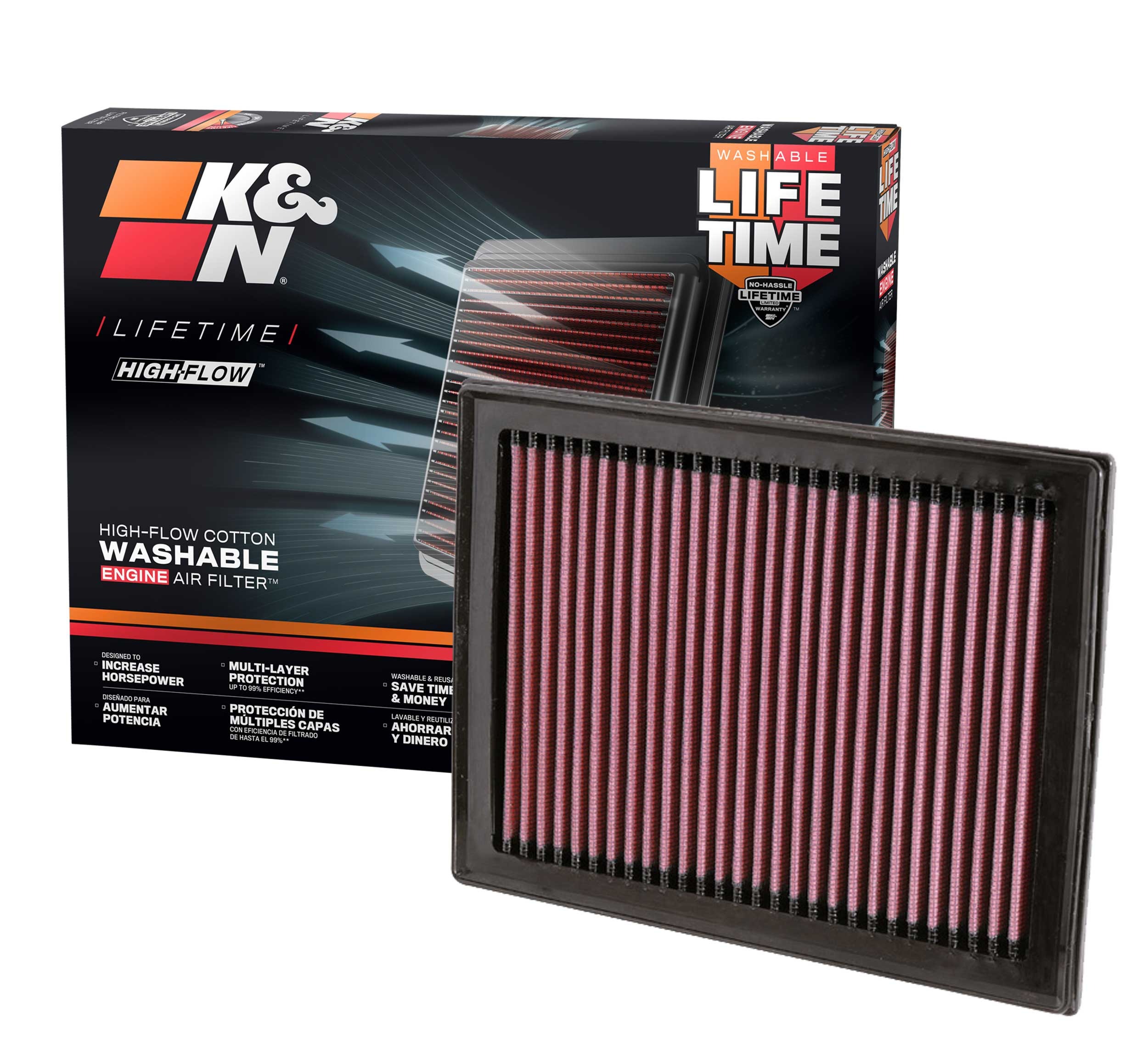 K&N Replacement Air Filter 33-2409