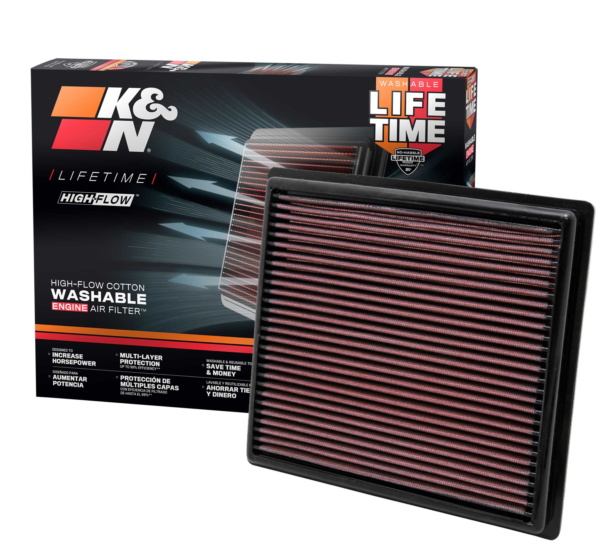K&N Replacement Air Filter 33-2443