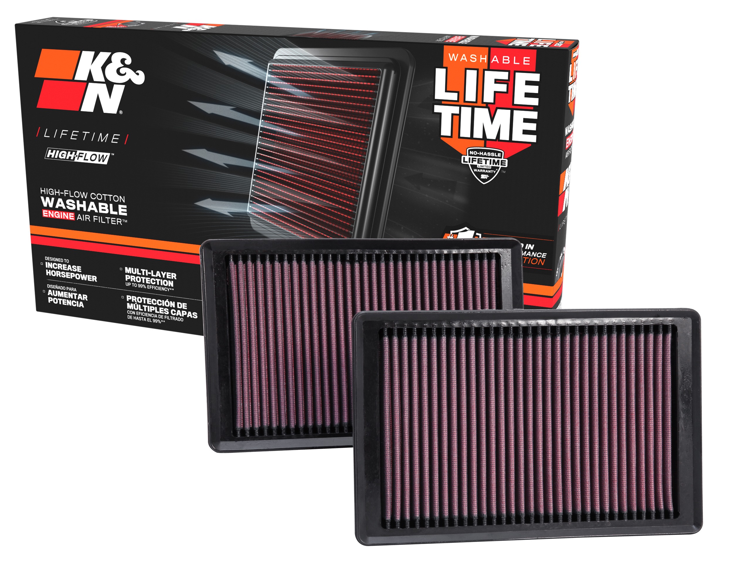 K&N Replacement Air Filter 33-2445
