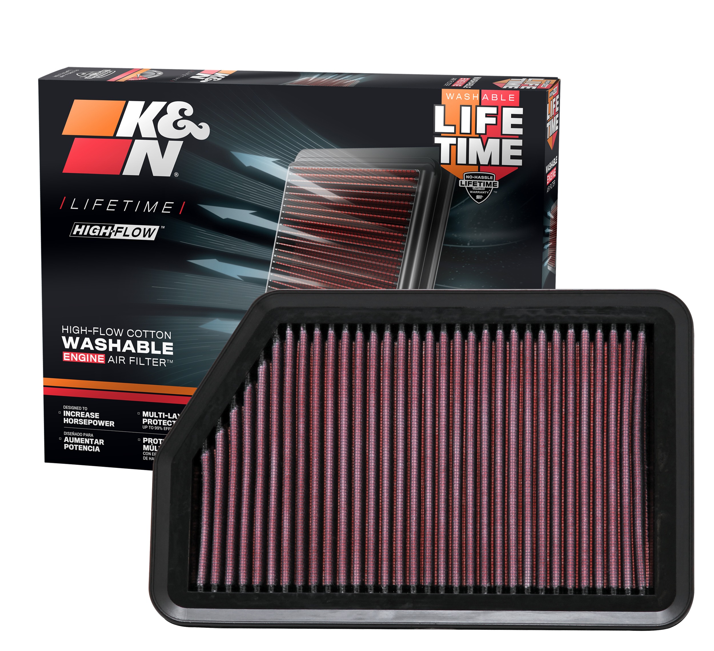 K&N Replacement Air Filter 33-2451