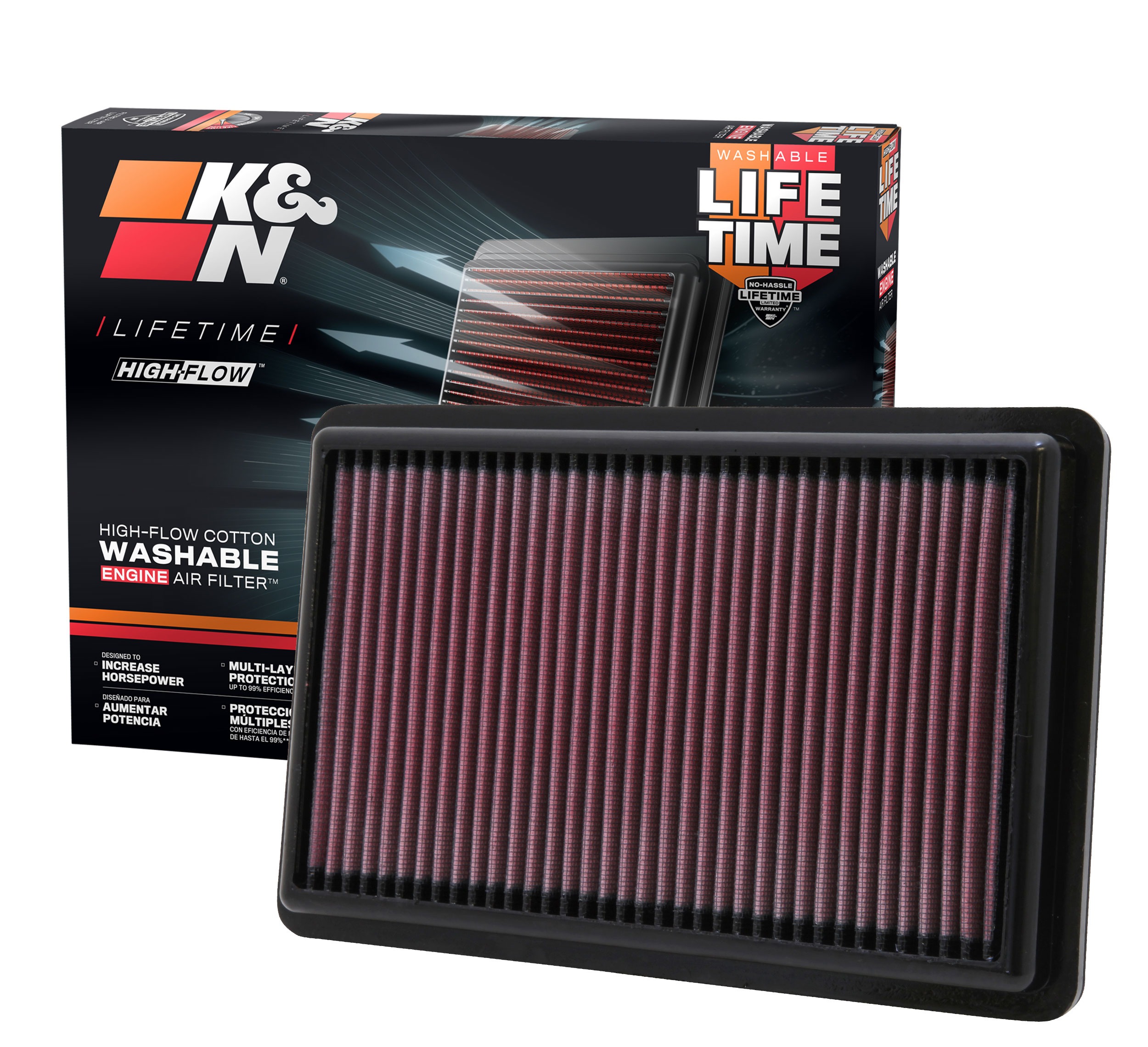 K&N Replacement Air Filter 33-2454