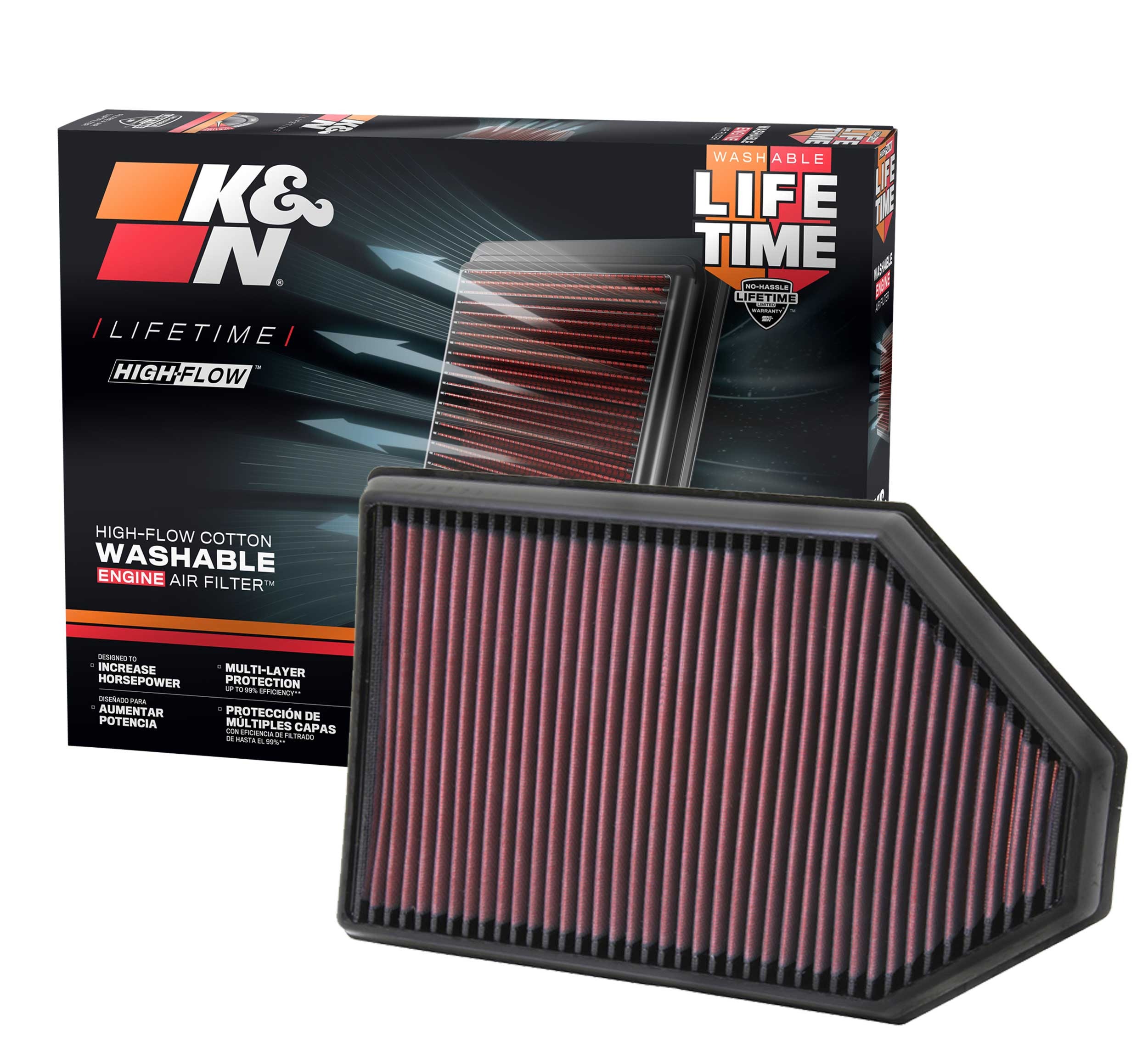 K&N Replacement Air Filter 33-2460