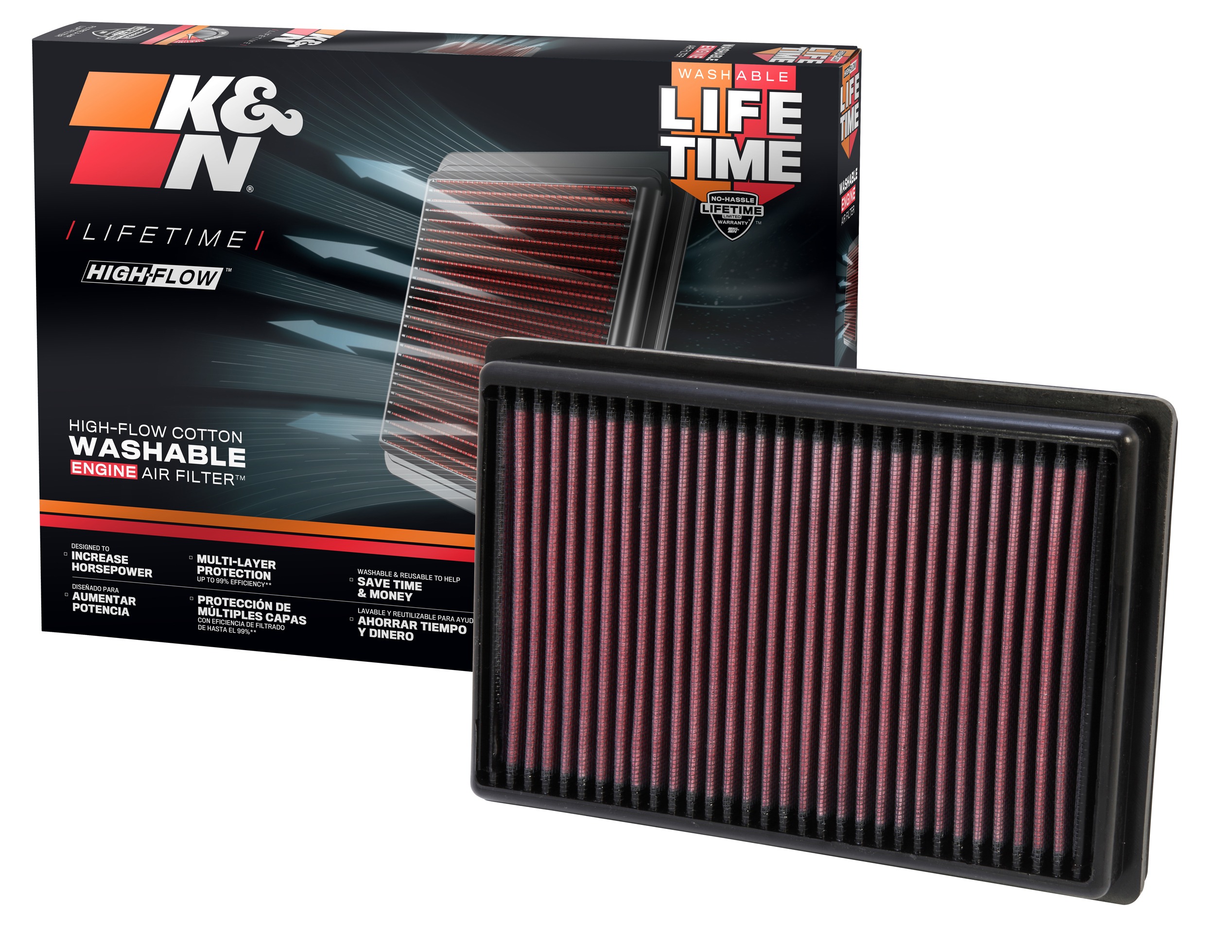 K&N Replacement Air Filter 33-2476
