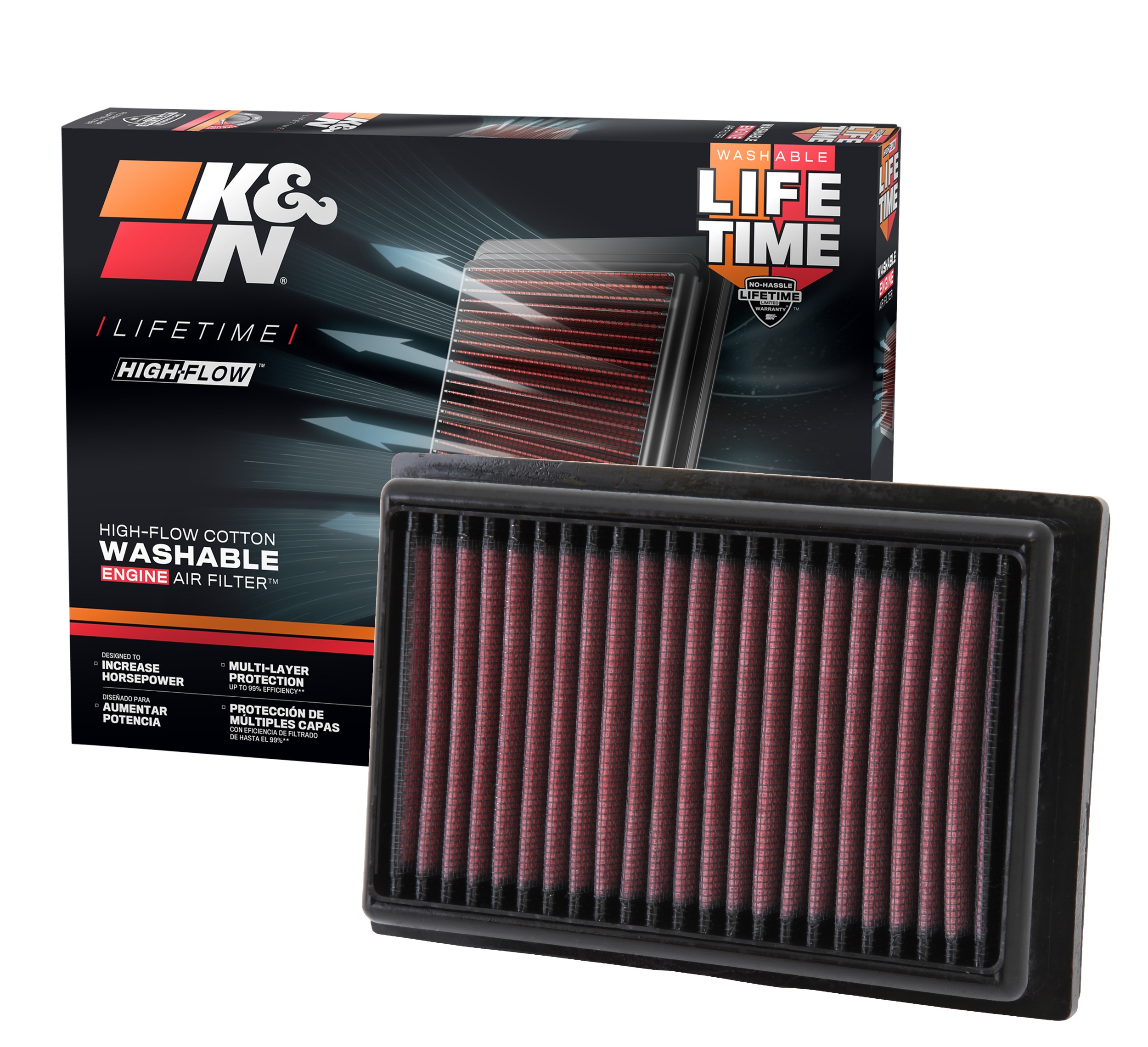 K&N Replacement Air Filter 33-2485
