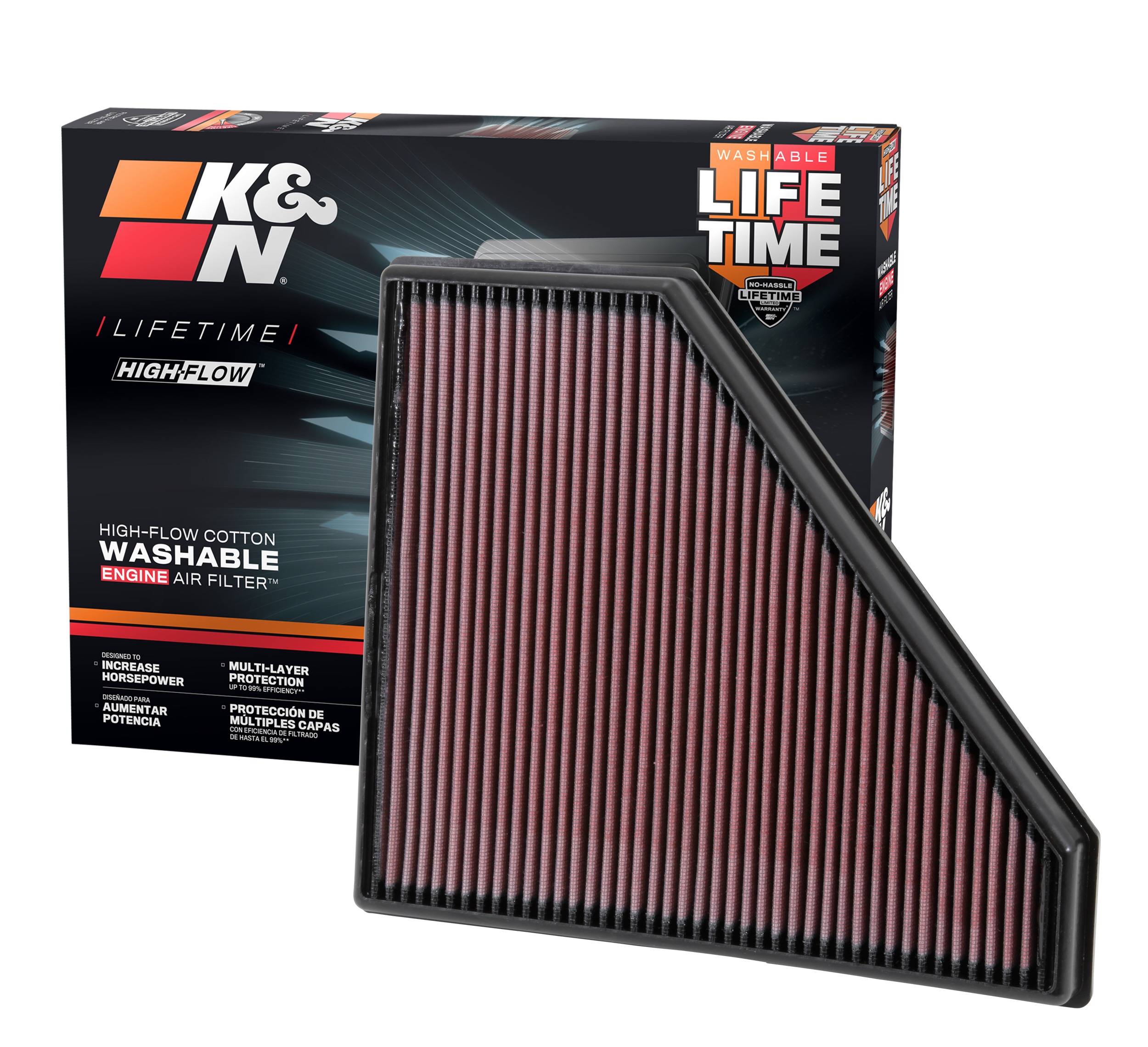 K&N Replacement Air Filter 33-2496