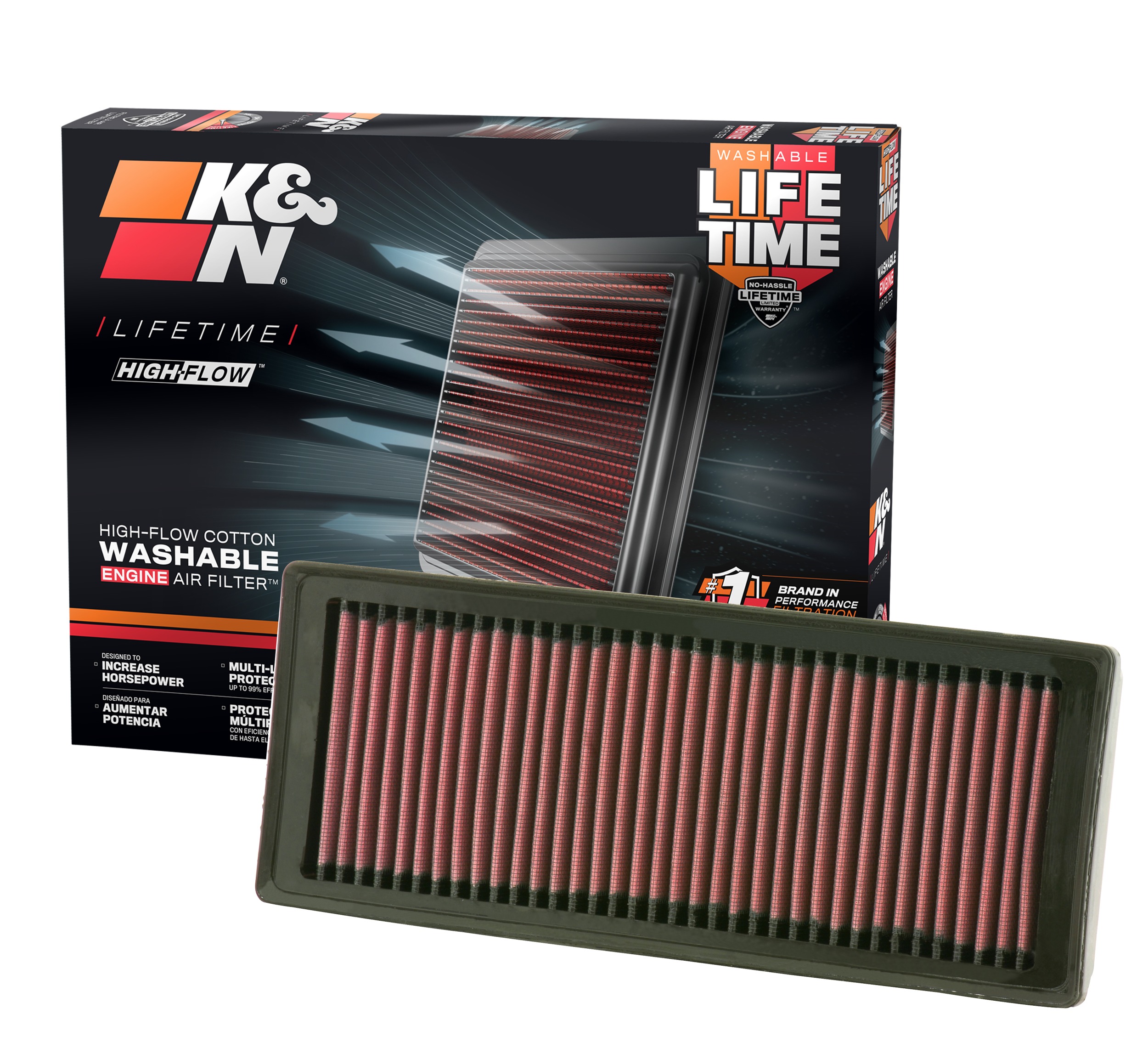 K&N Replacement Air Filter 33-2945