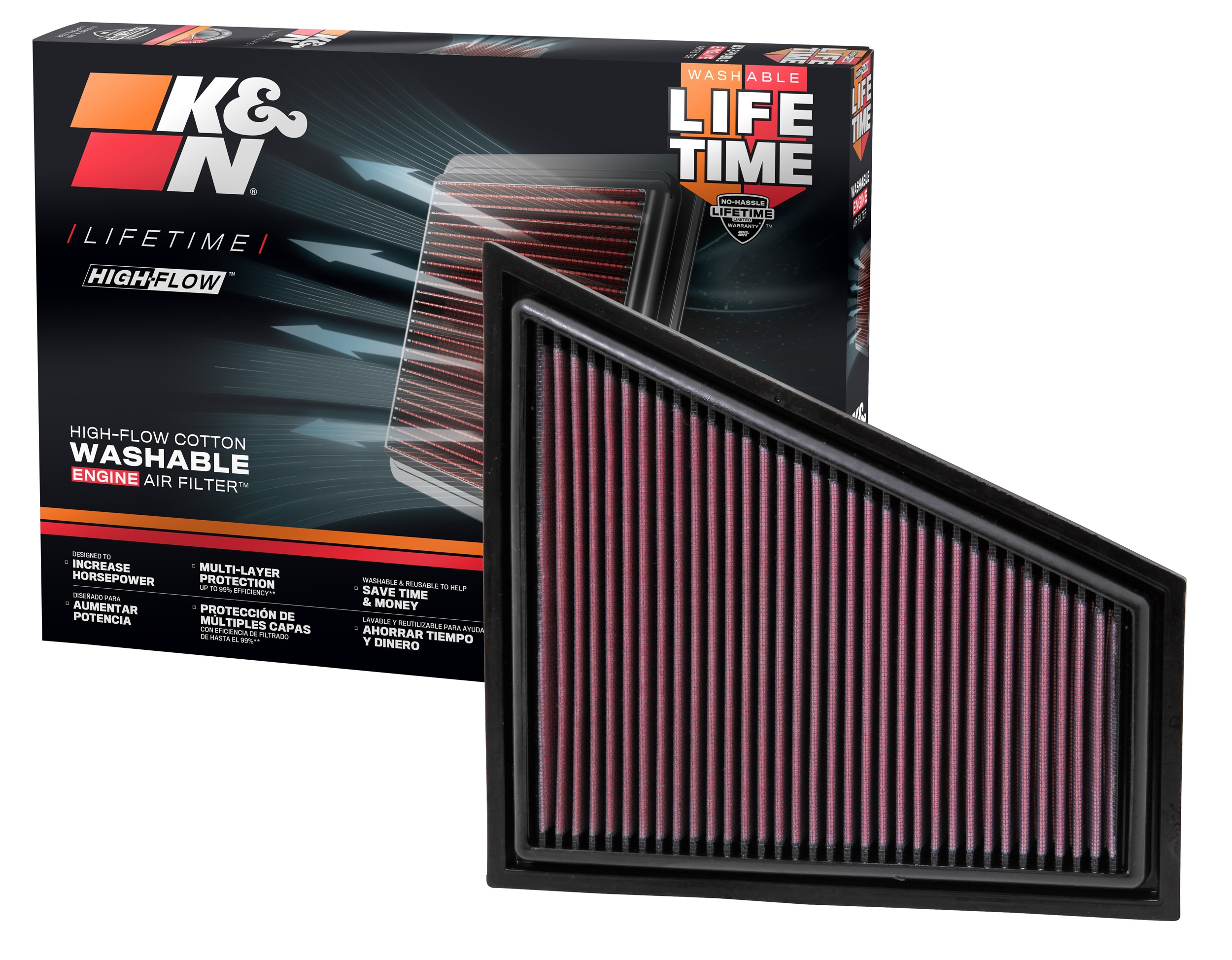 K&N Replacement Air Filter 33-2963