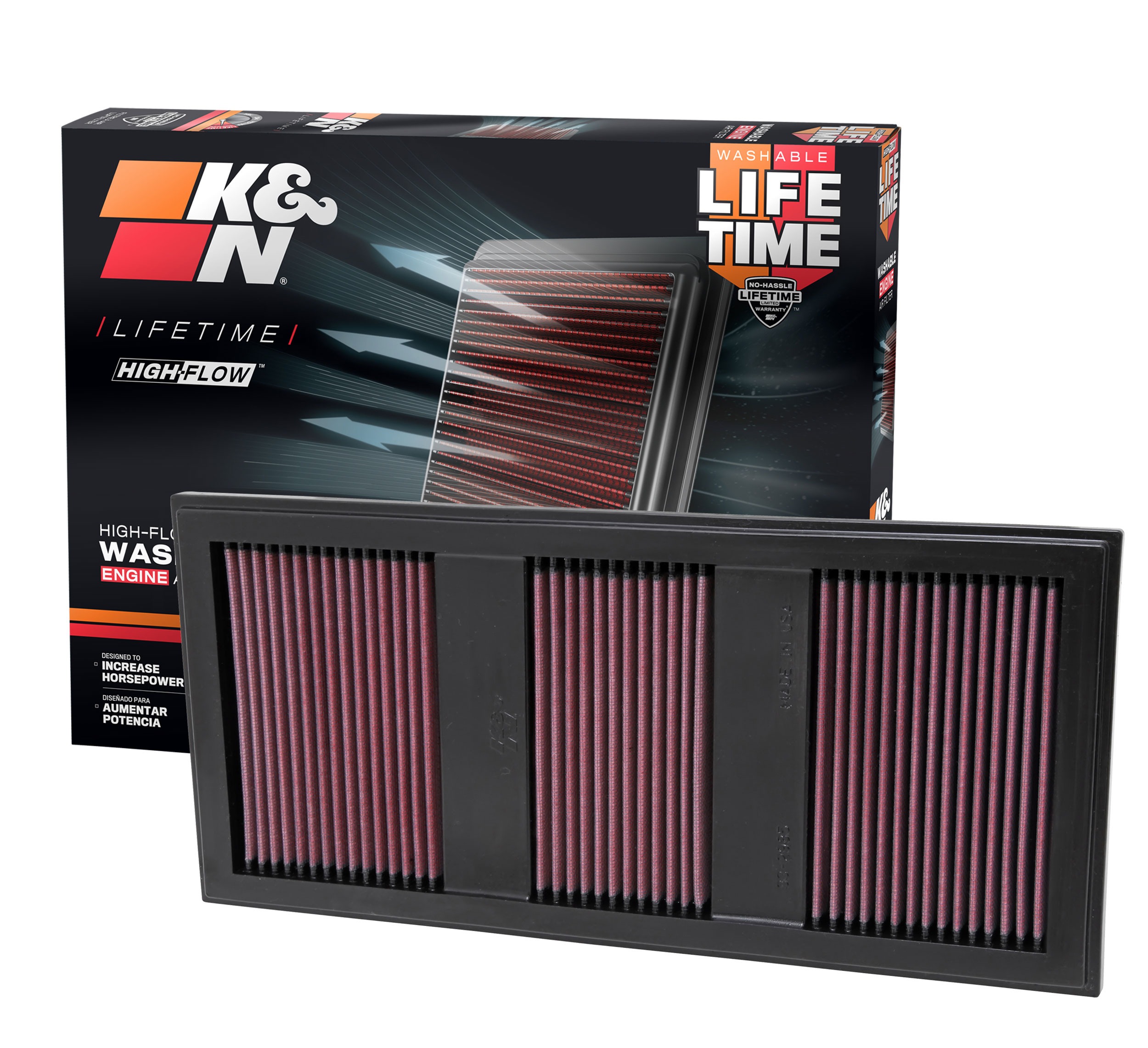 K&N Replacement Air Filter 33-2985
