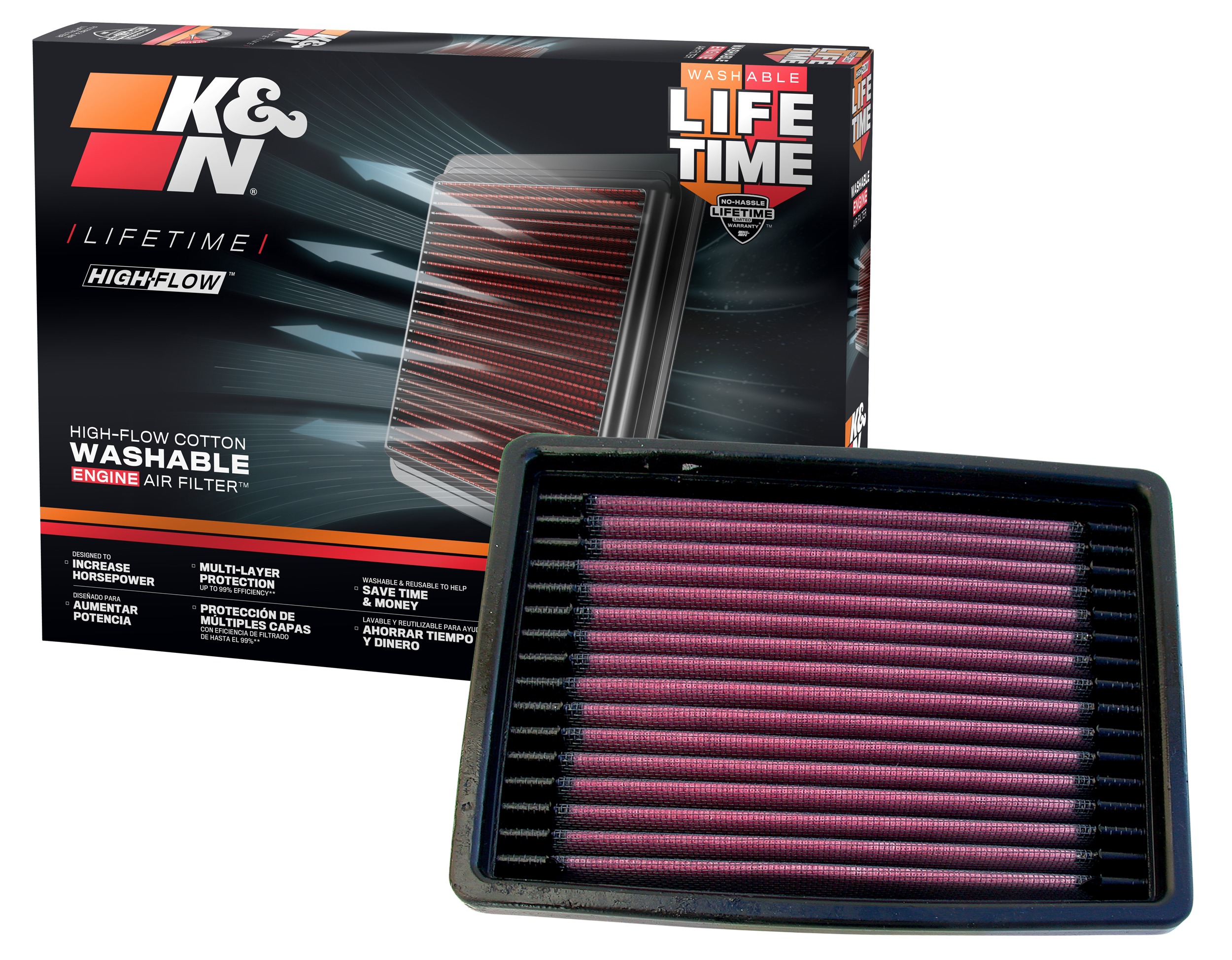 K&N Replacement Air Filter 33-2022