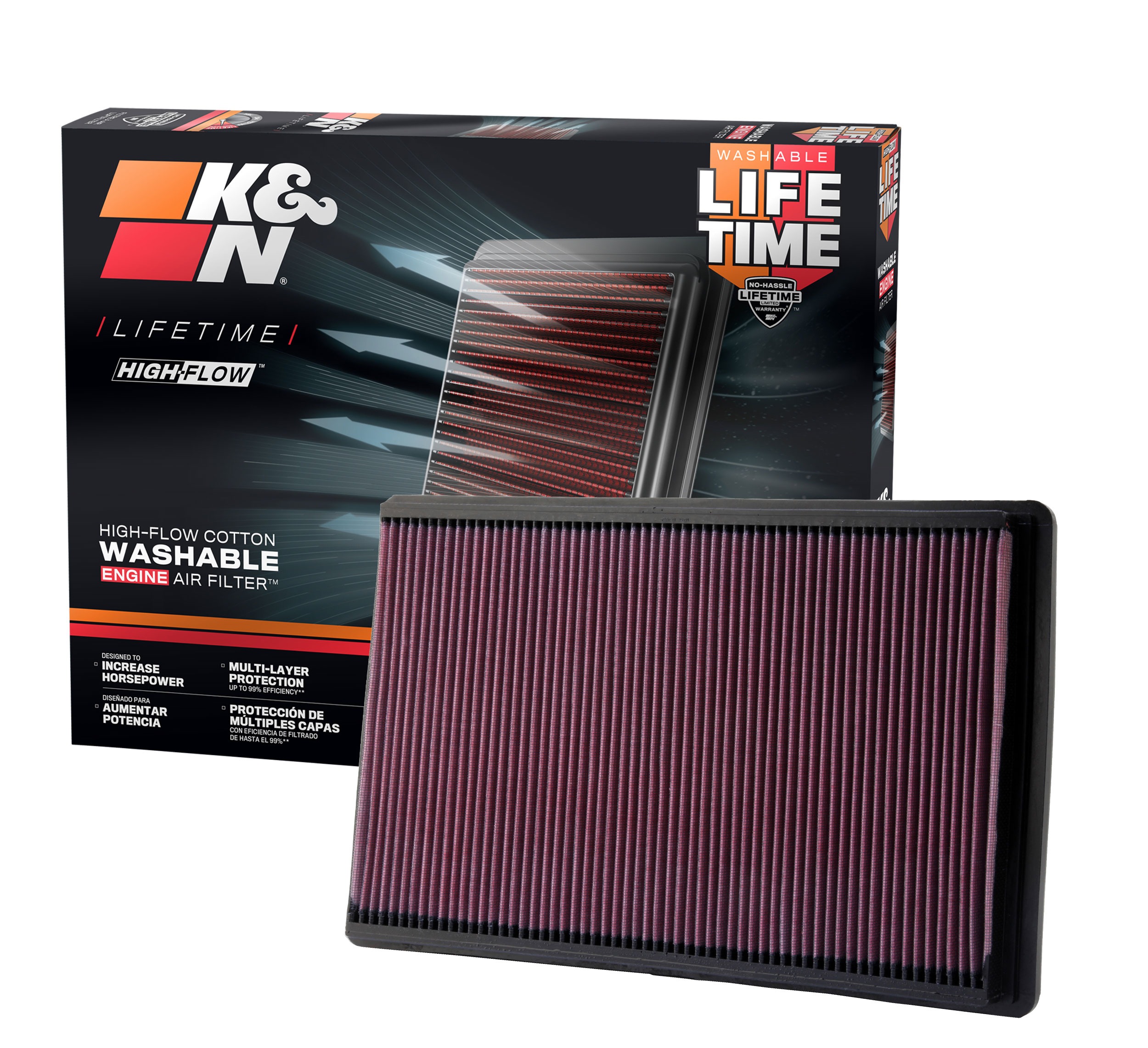 K&N Replacement Air Filter 33-2035