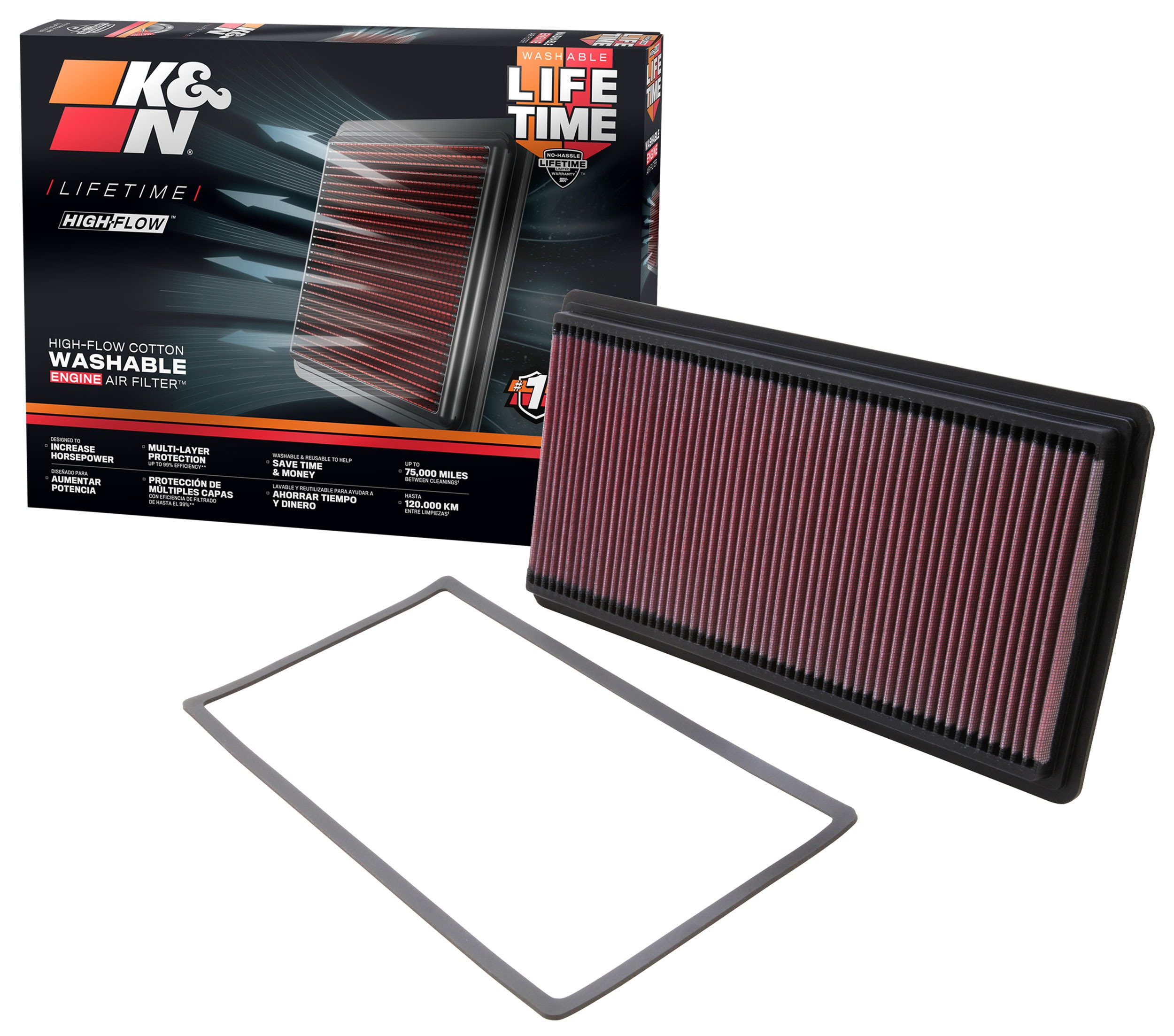 K&N Replacement Air Filter 33-2118