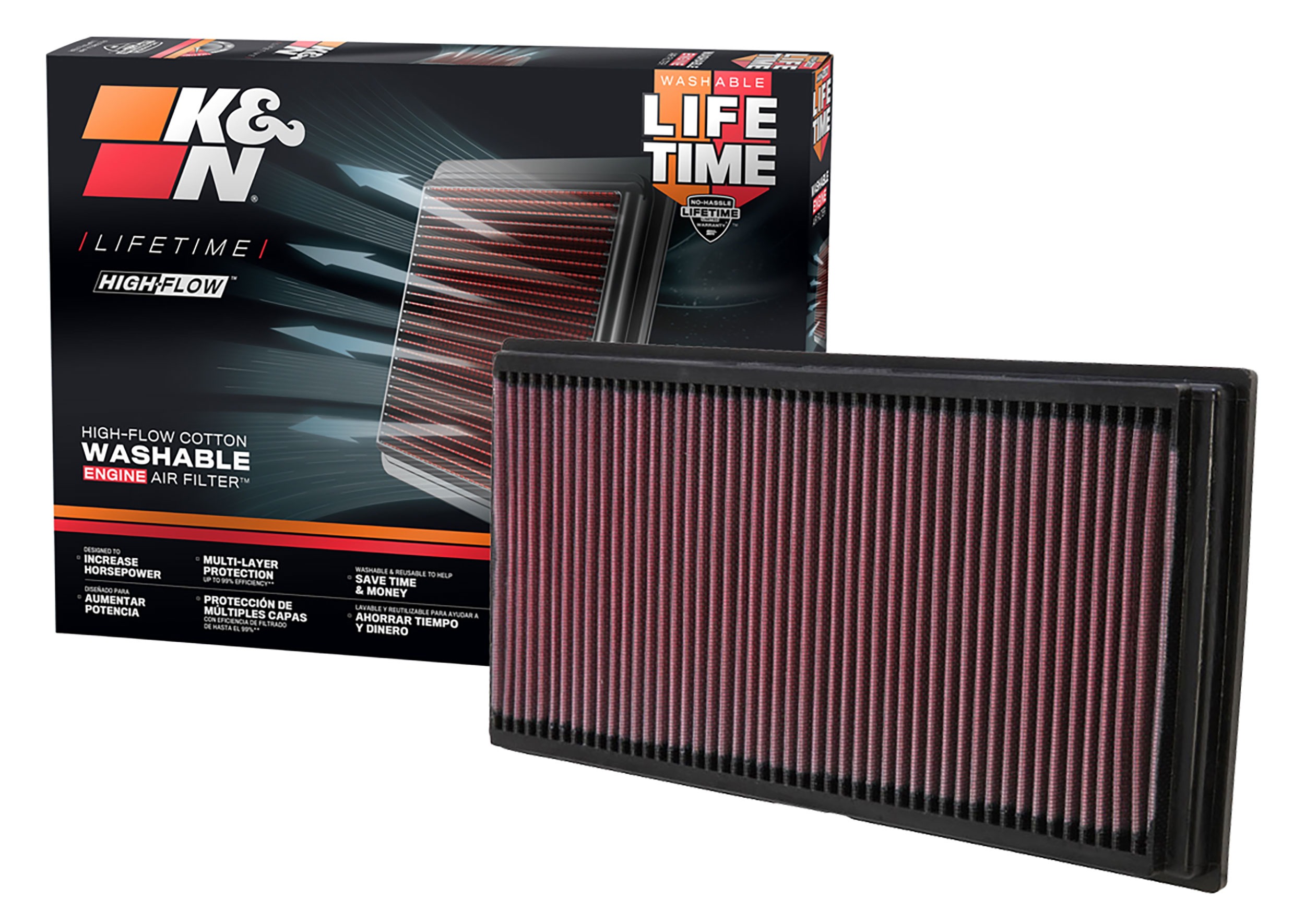 K&N Replacement Air Filter 33-2128