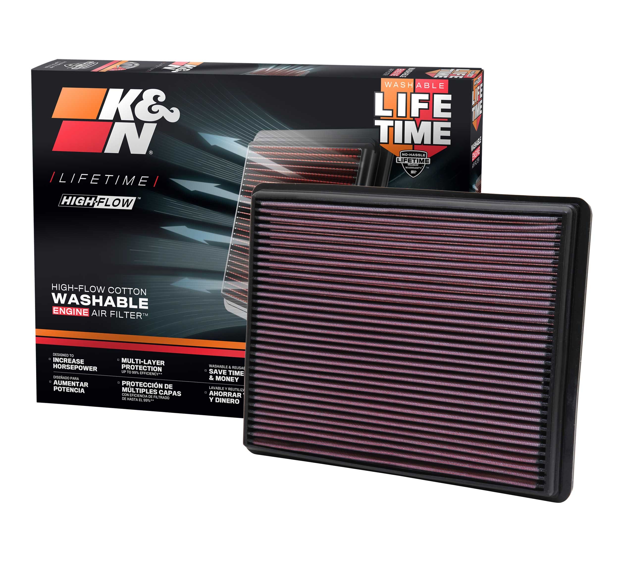 K&N Replacement Air Filter 33-2129