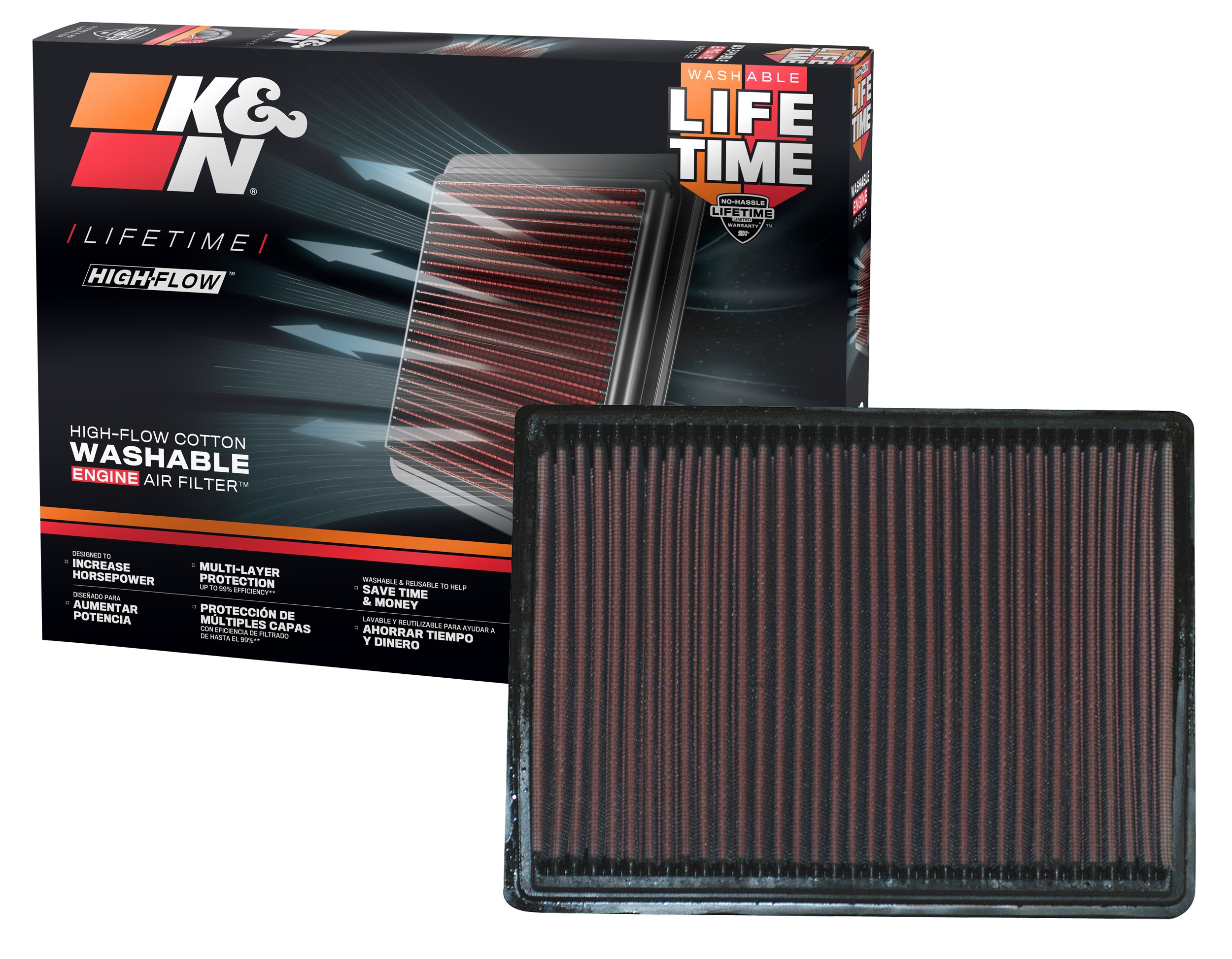 K&N Replacement Air Filter 33-2153