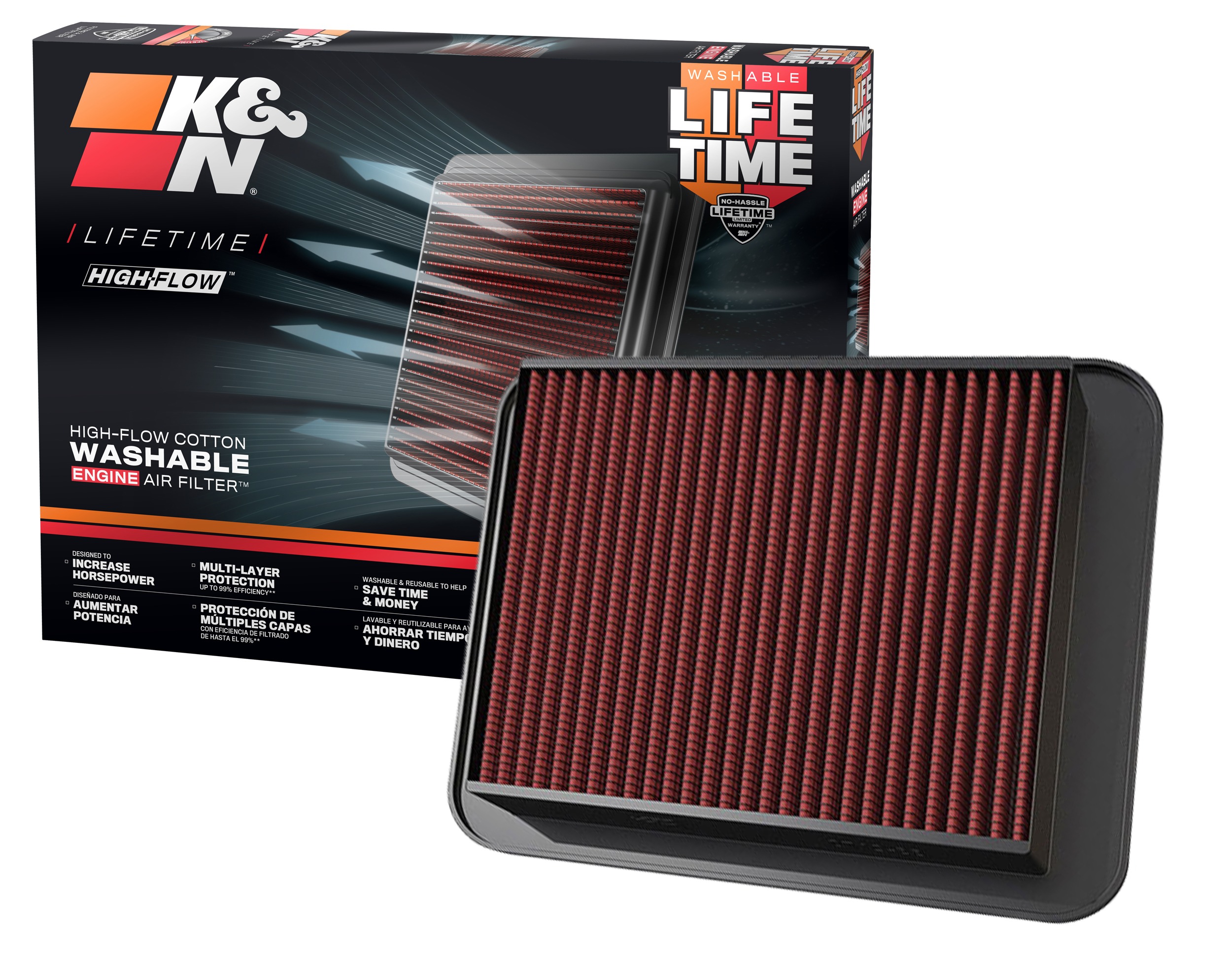K&N Replacement Air Filter 33-2170