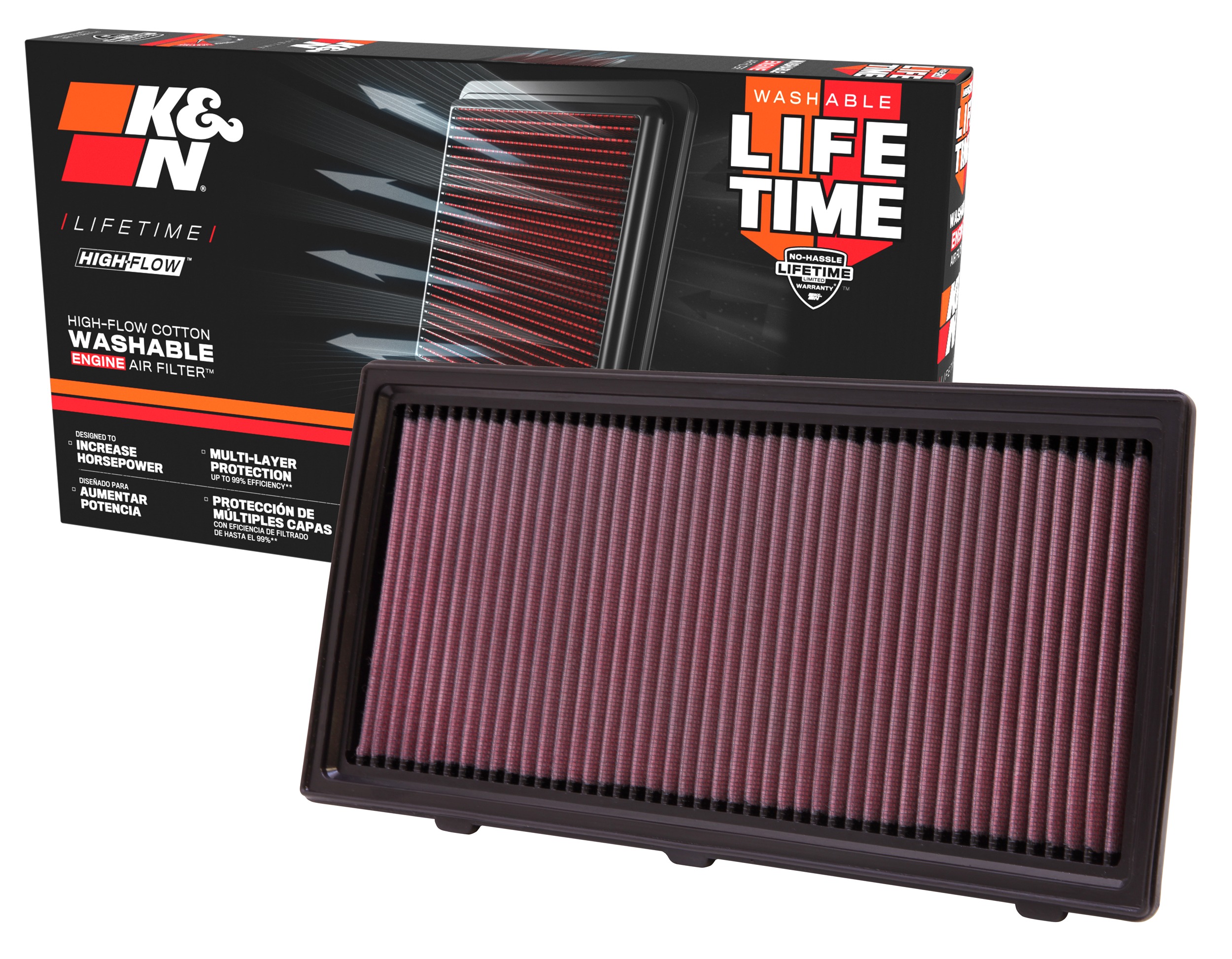K&N Replacement Air Filter 33-2175