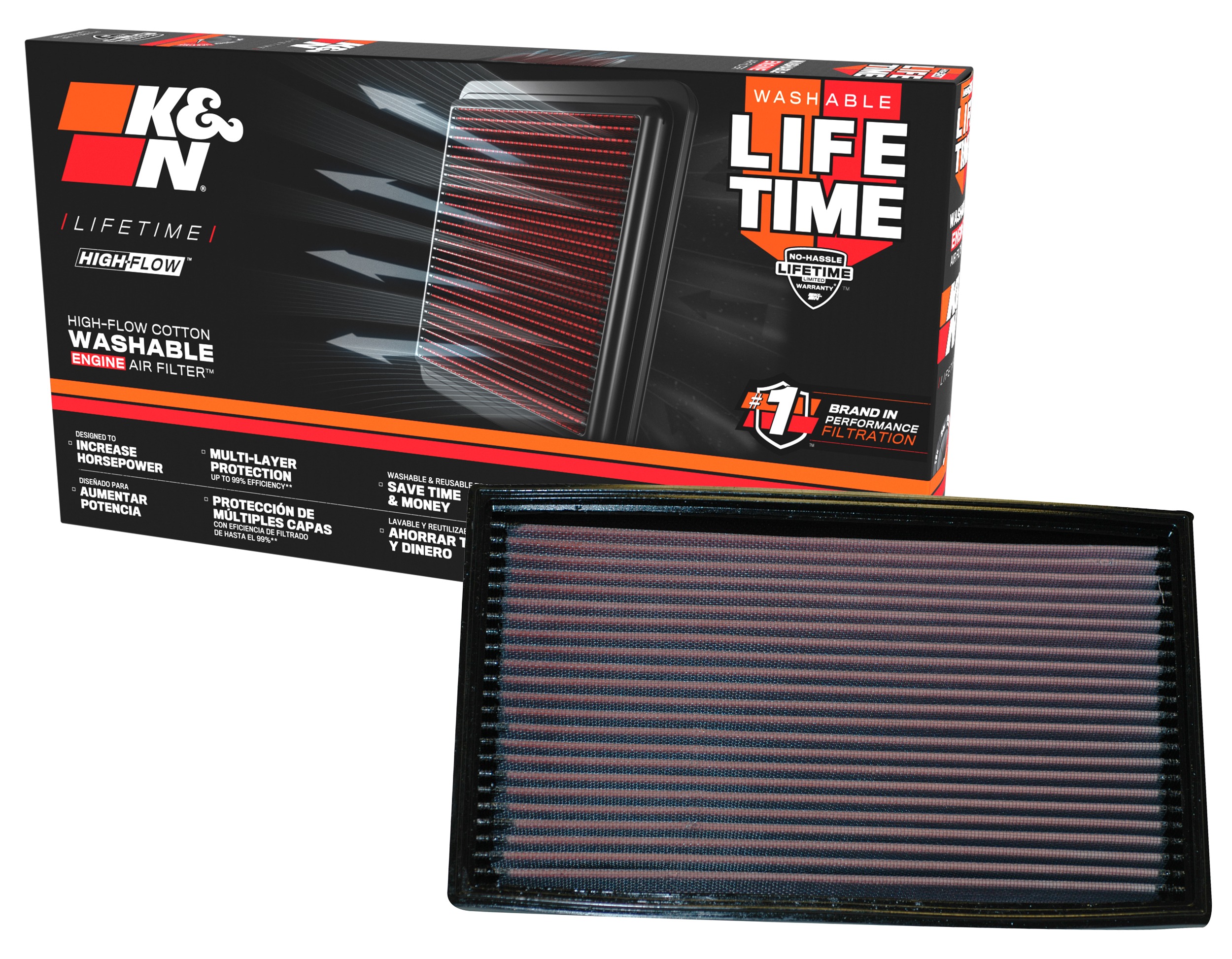 K&N Replacement Air Filter 33-2190