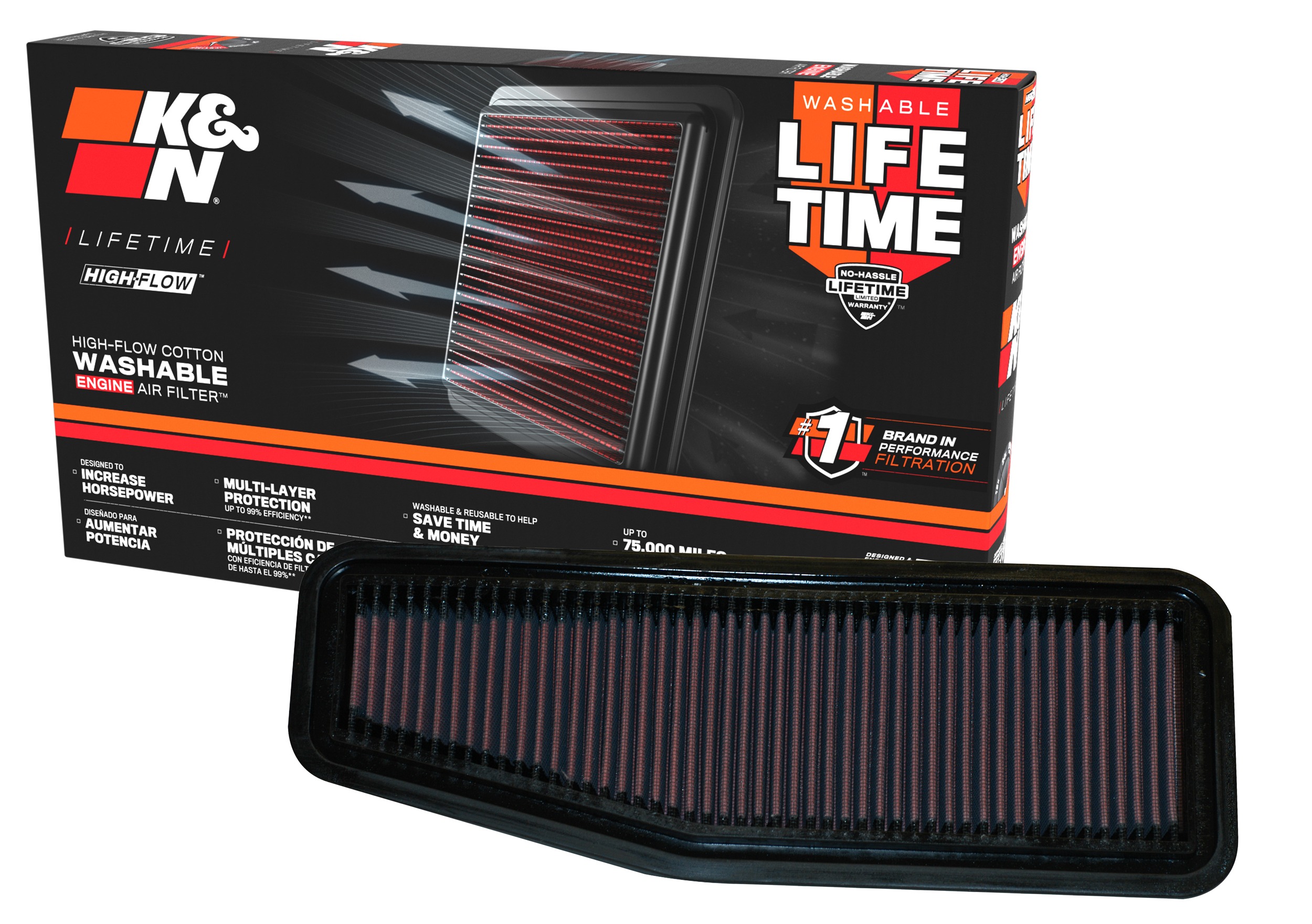 K&N Replacement Air Filter 33-2216