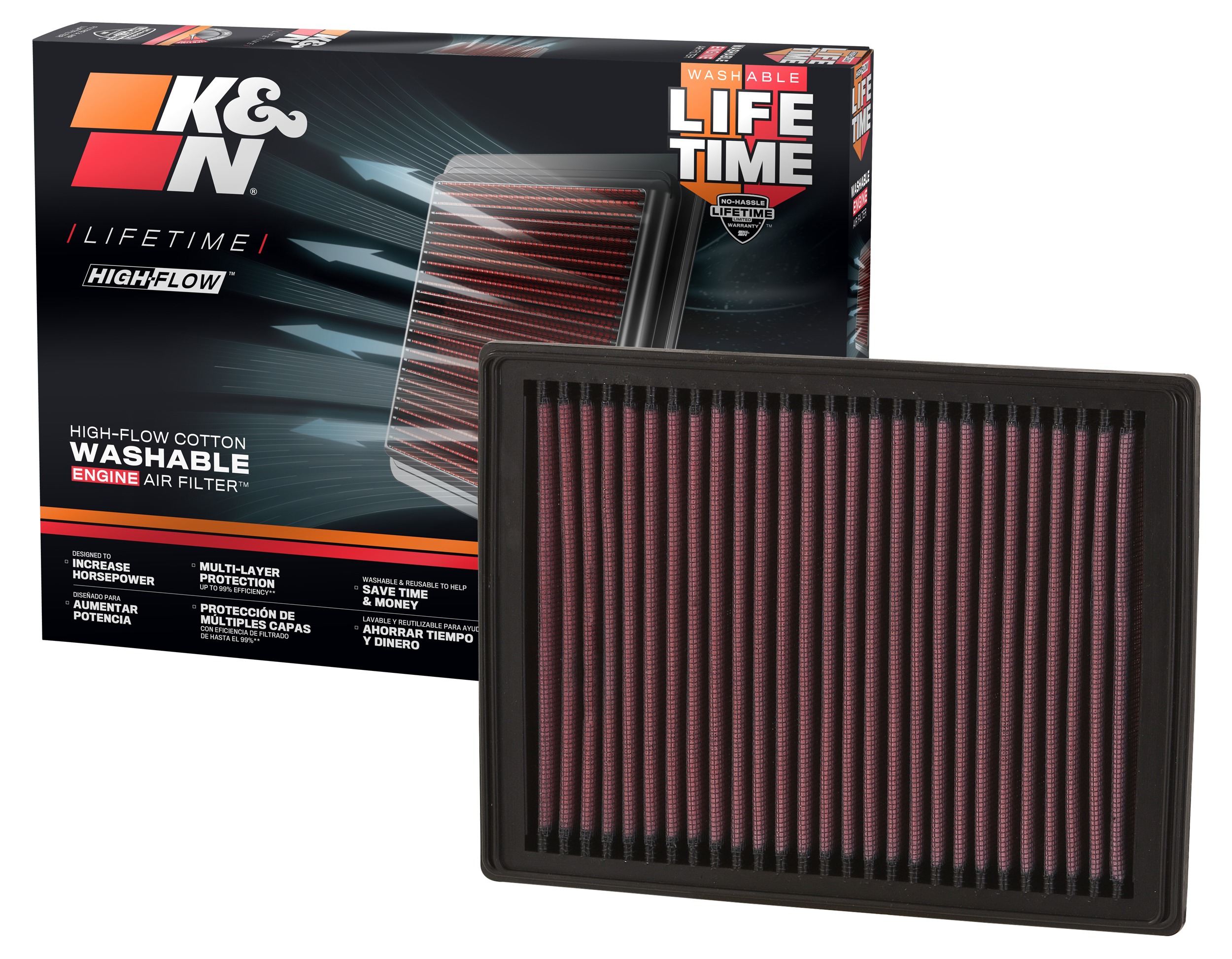 K&N Replacement Air Filter 33-2239