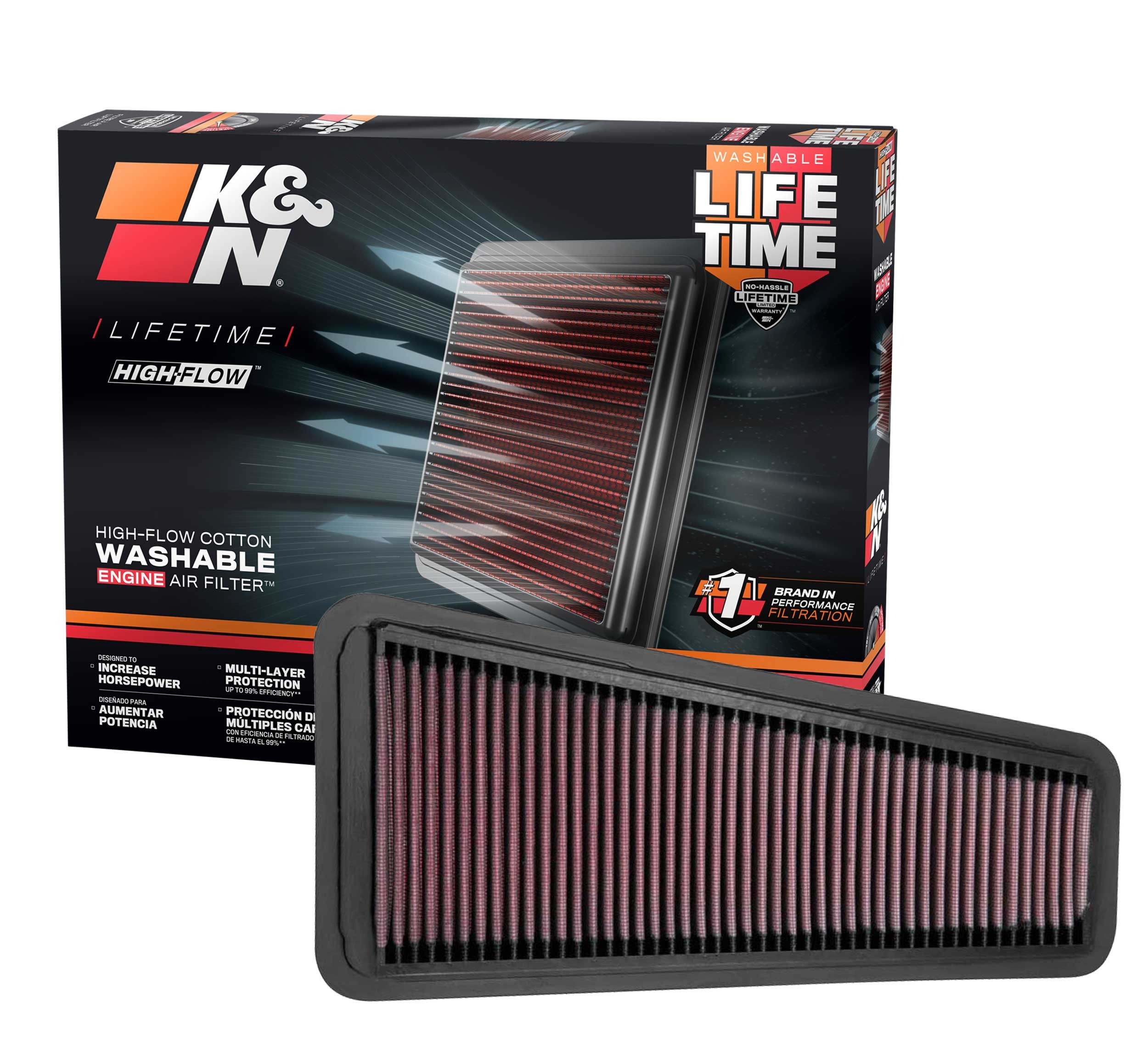 K&N Replacement Air Filter 33-2281