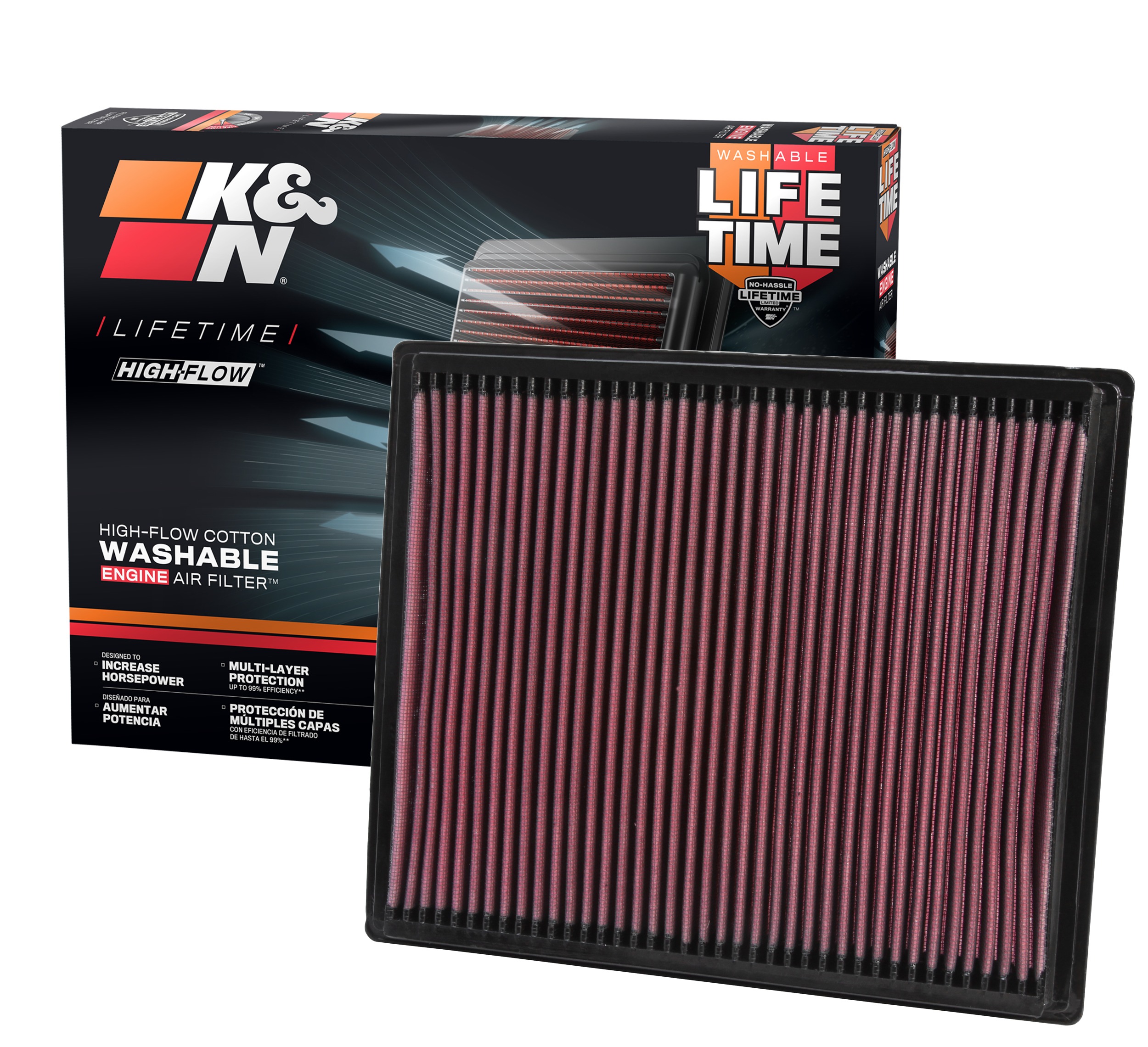 K&N Replacement Air Filter 33-2286