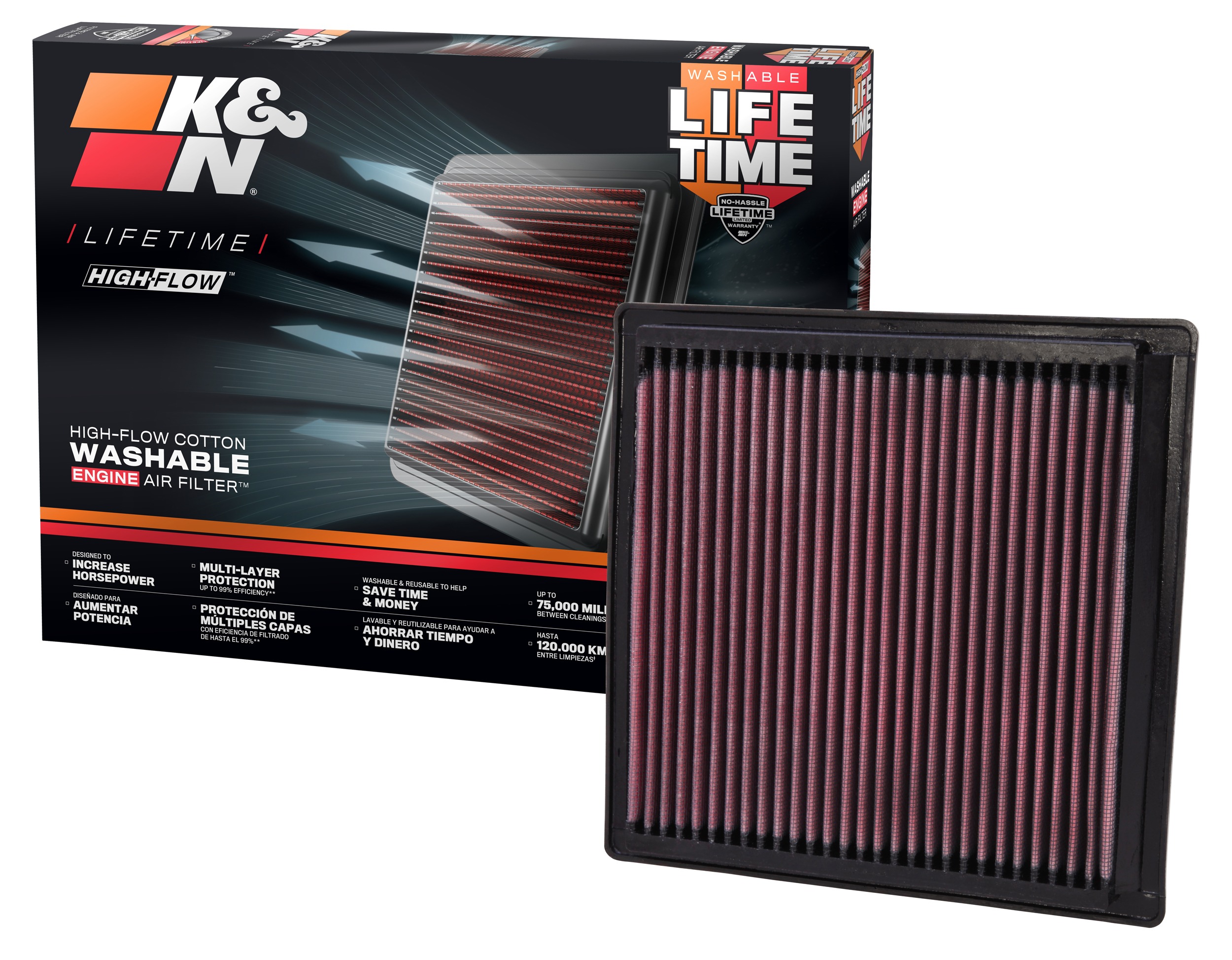 K&N Replacement Air Filter 33-2288