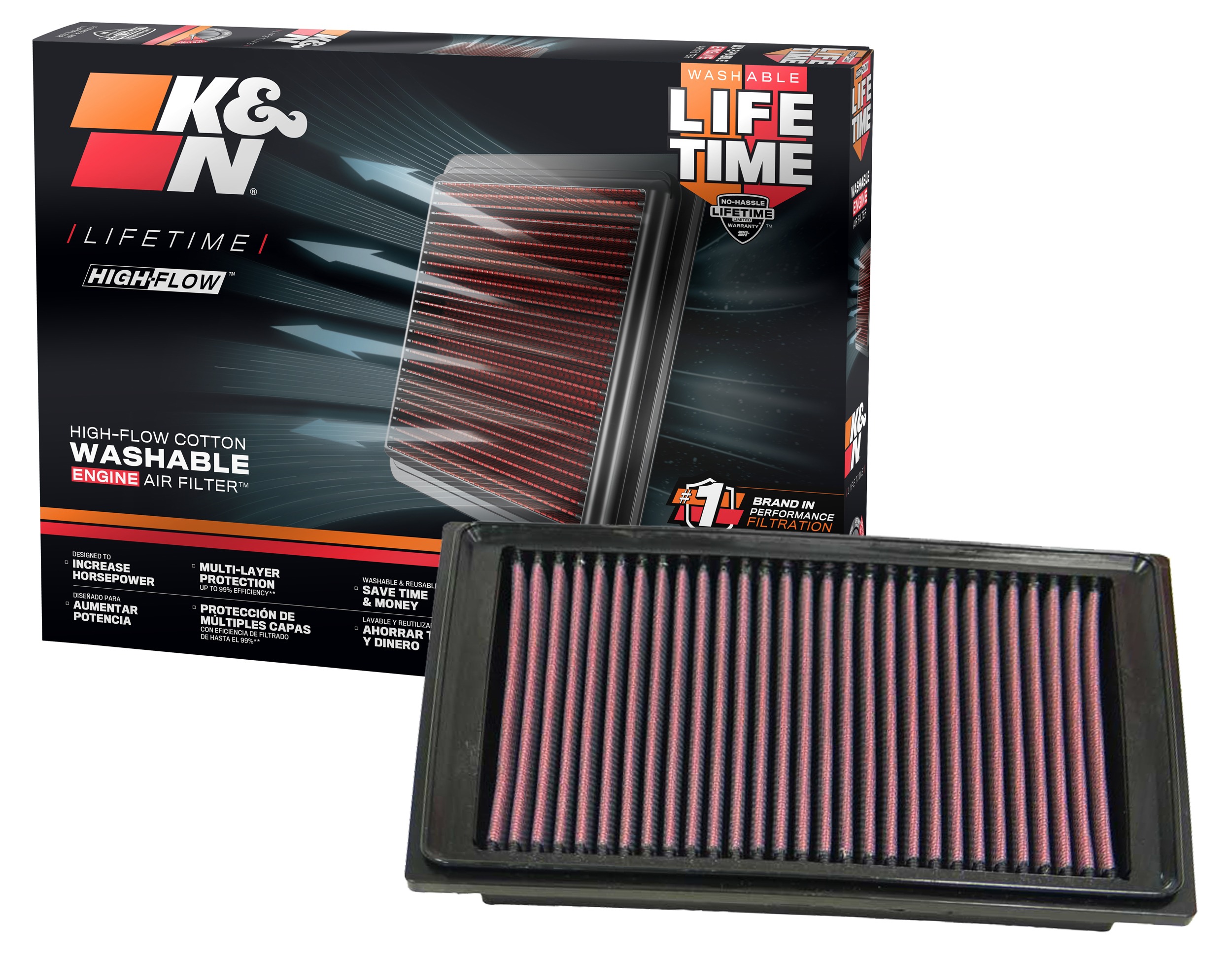 K&N Replacement Air Filter 33-2305