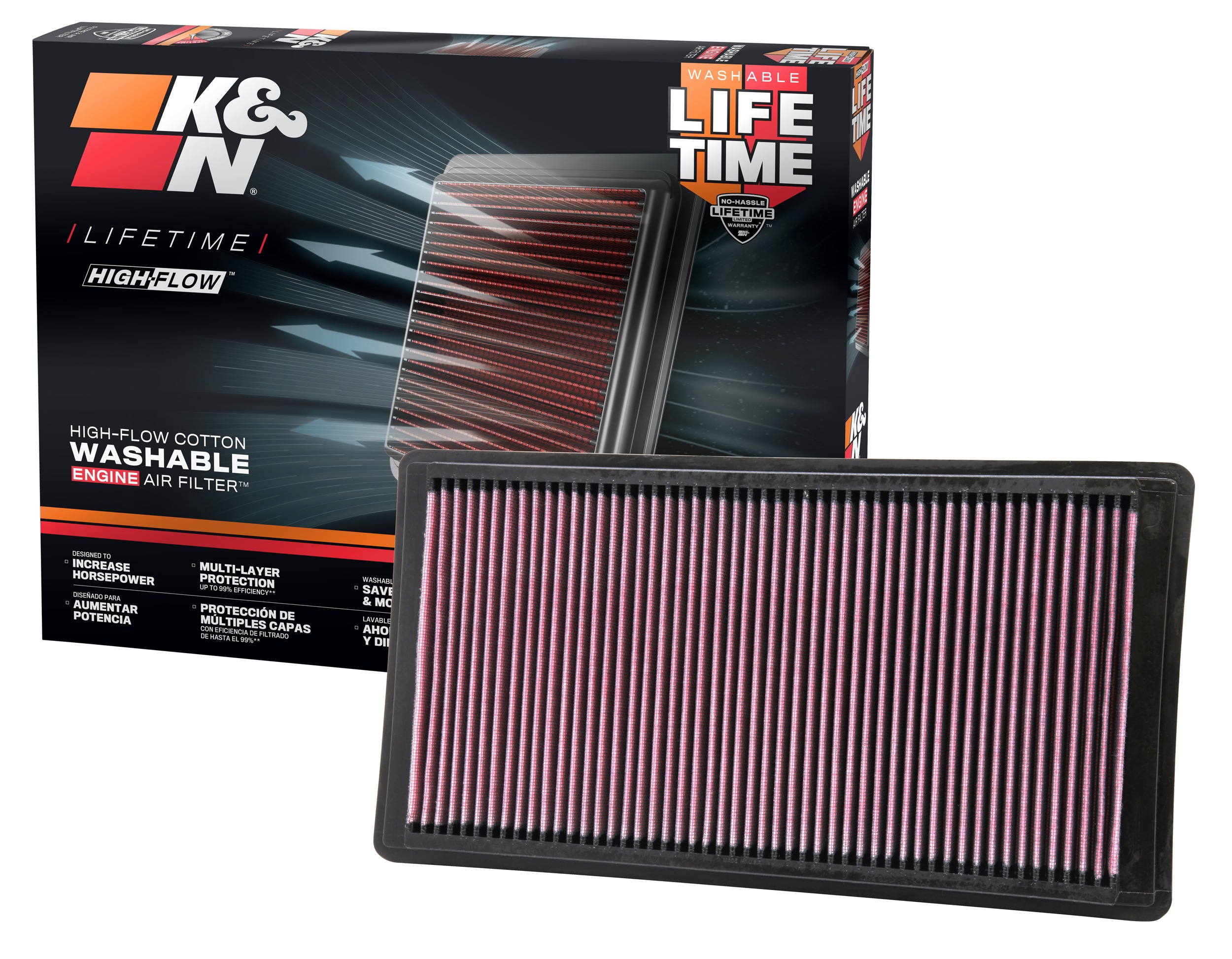 K&N Replacement Air Filter 33-2353