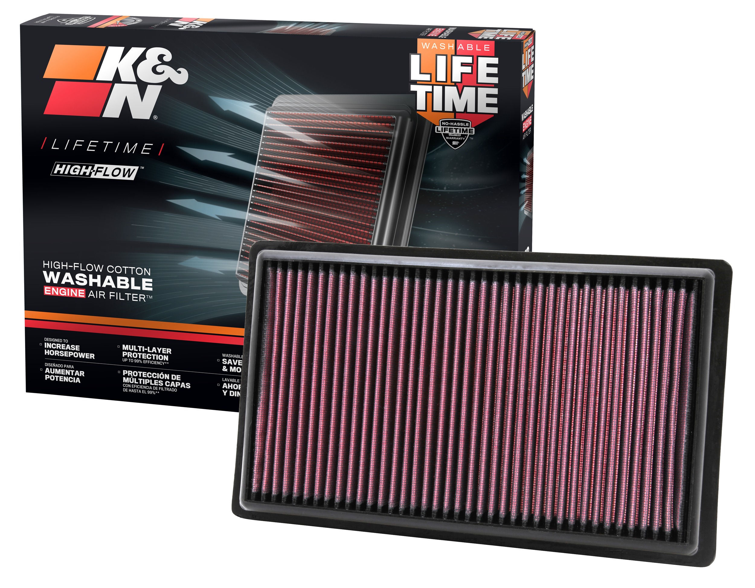 K&N Replacement Air Filter 33-2366