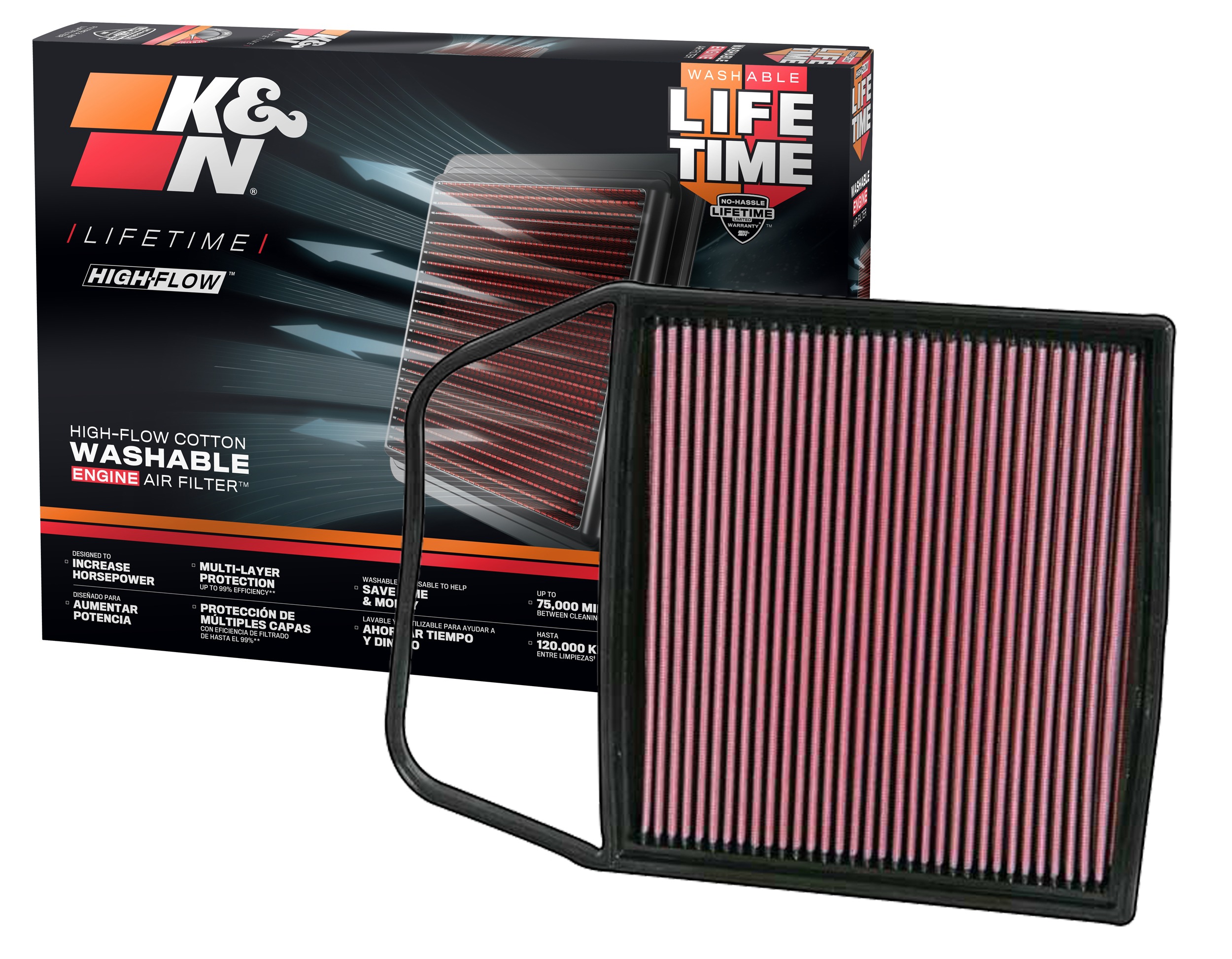 K&N Replacement Air Filter 33-2367