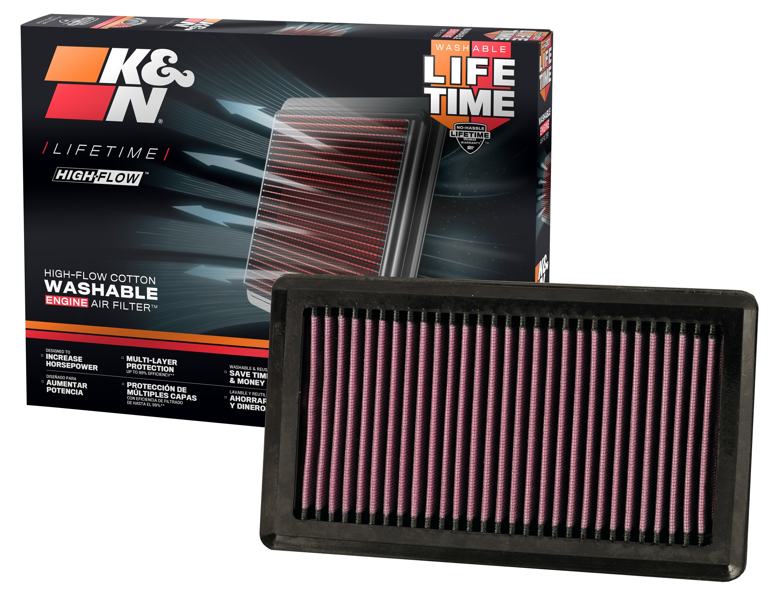 K&N Replacement Air Filter 33-2375