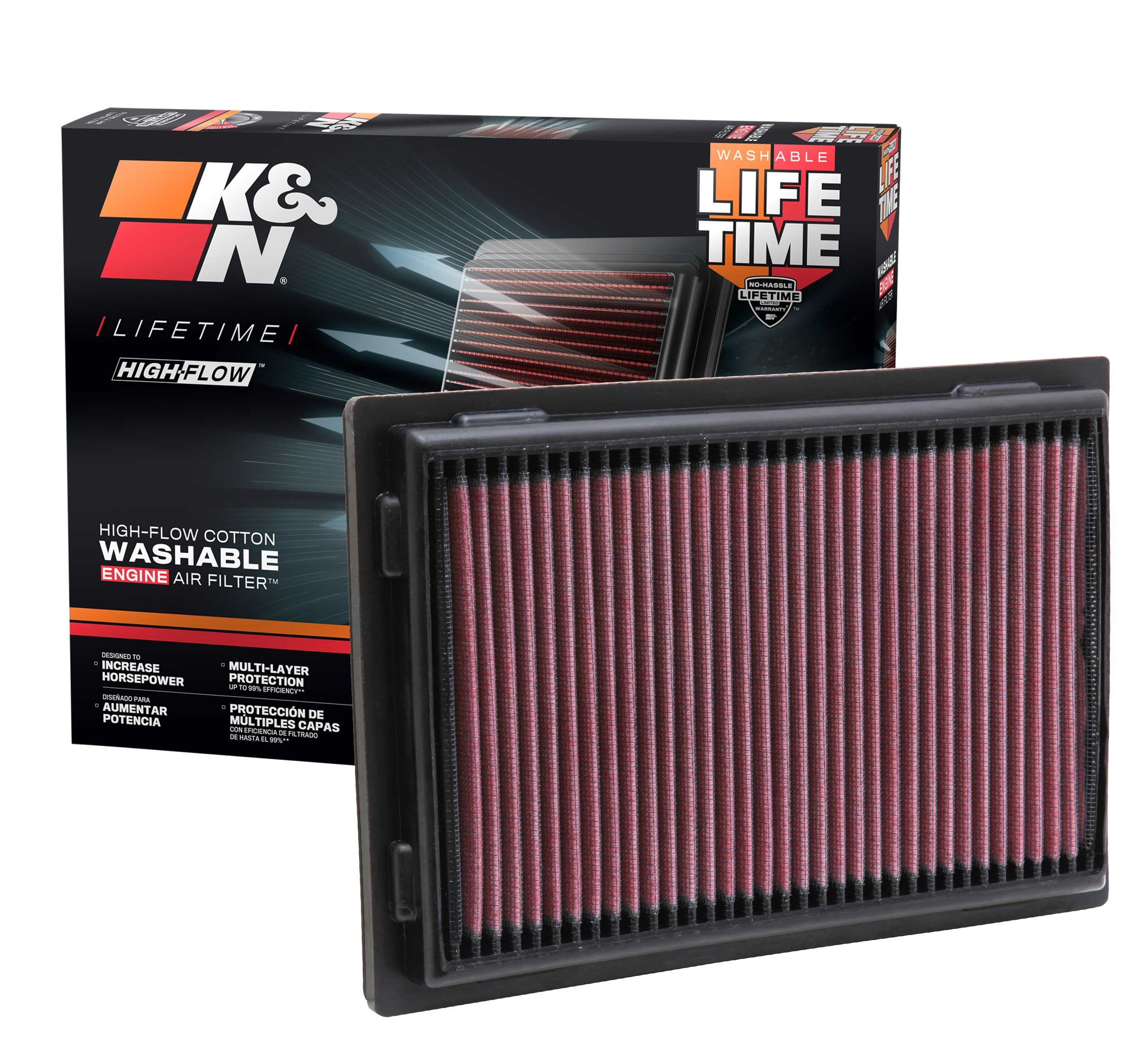 K&N Replacement Air Filter 33-2381