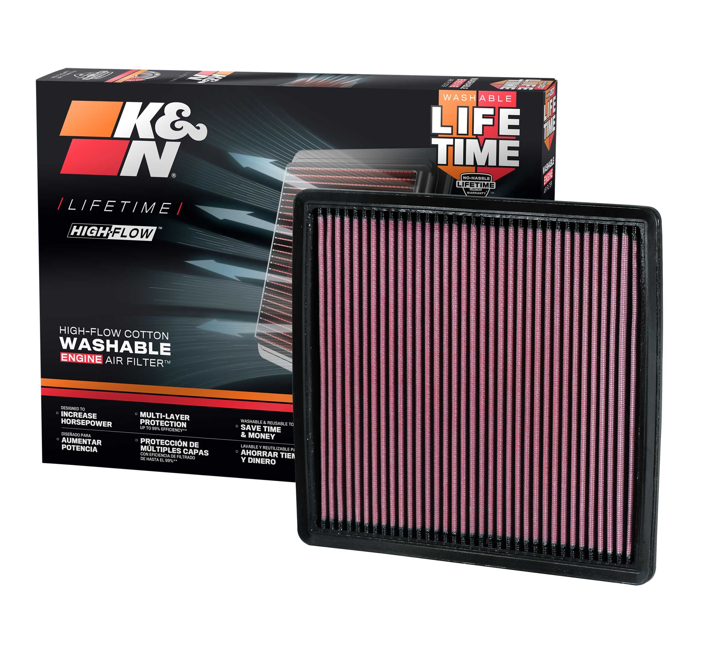 K&N Replacement Air Filter 33-2385
