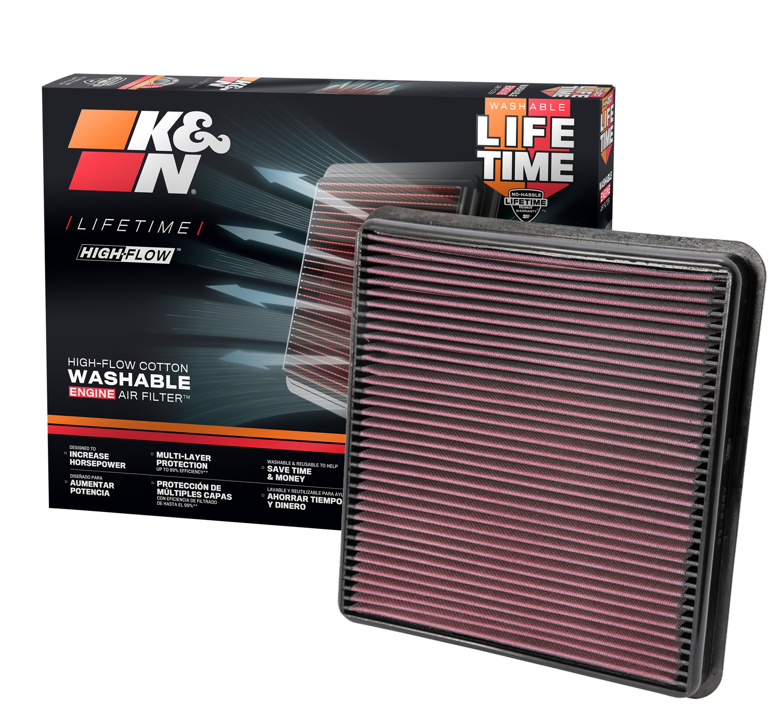 K&N Replacement Air Filter 33-2387