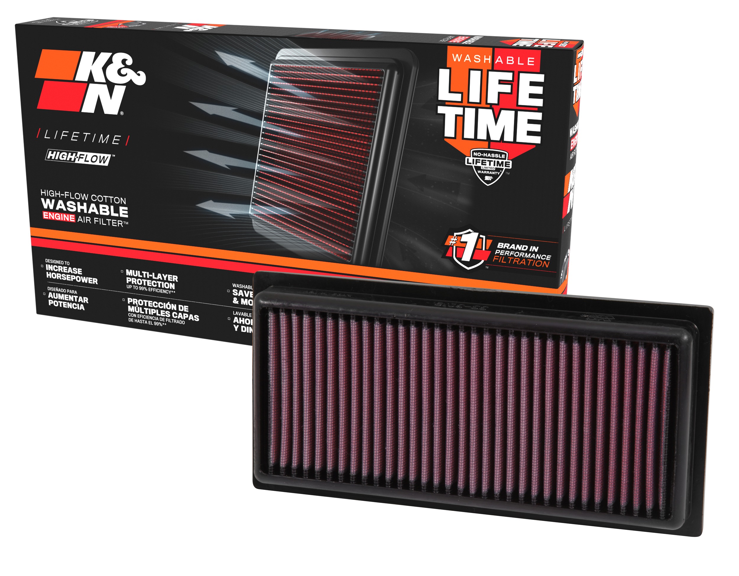 K&N Replacement Air Filter 33-3016