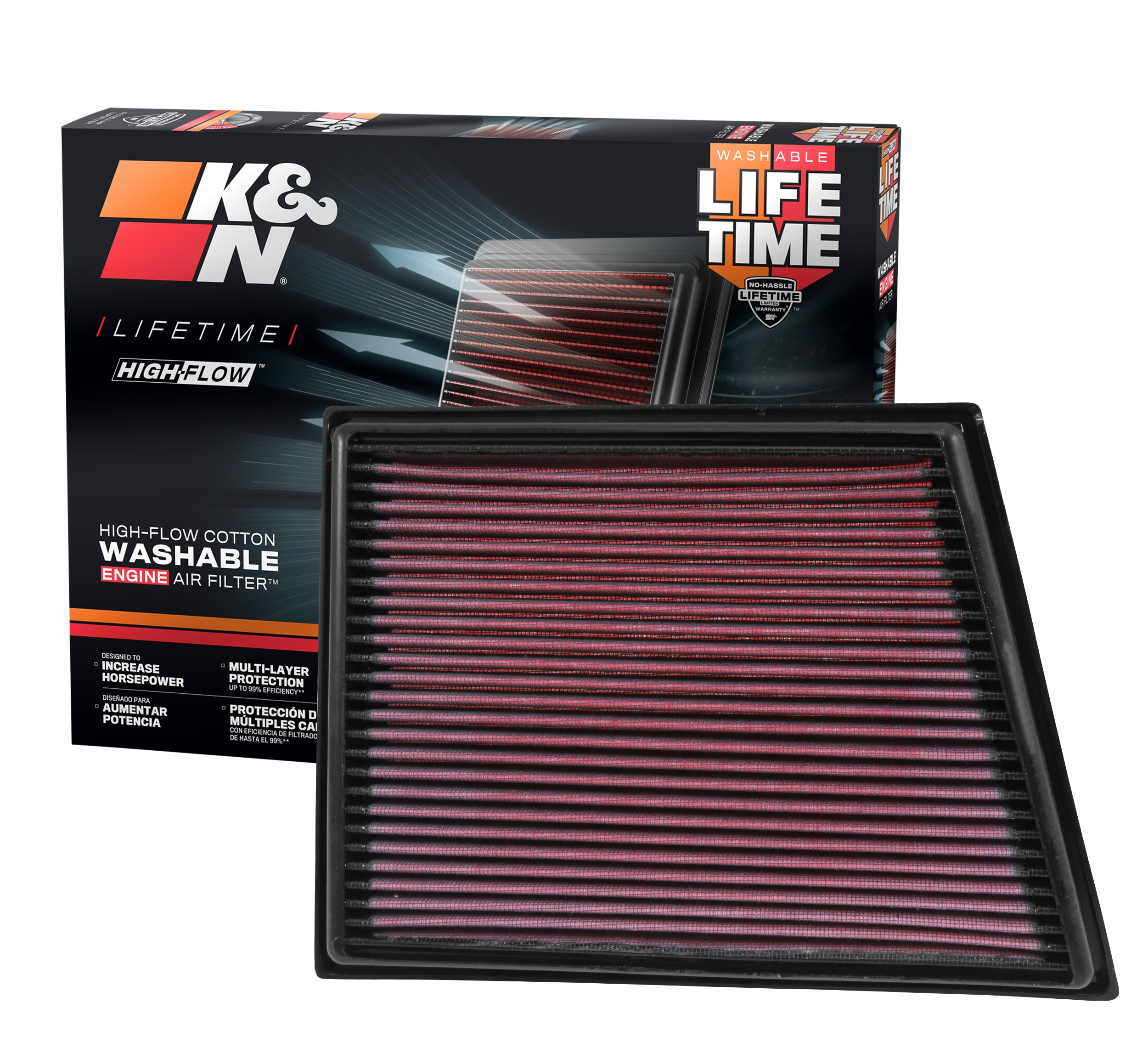 K&N Replacement Air Filter 33-3025