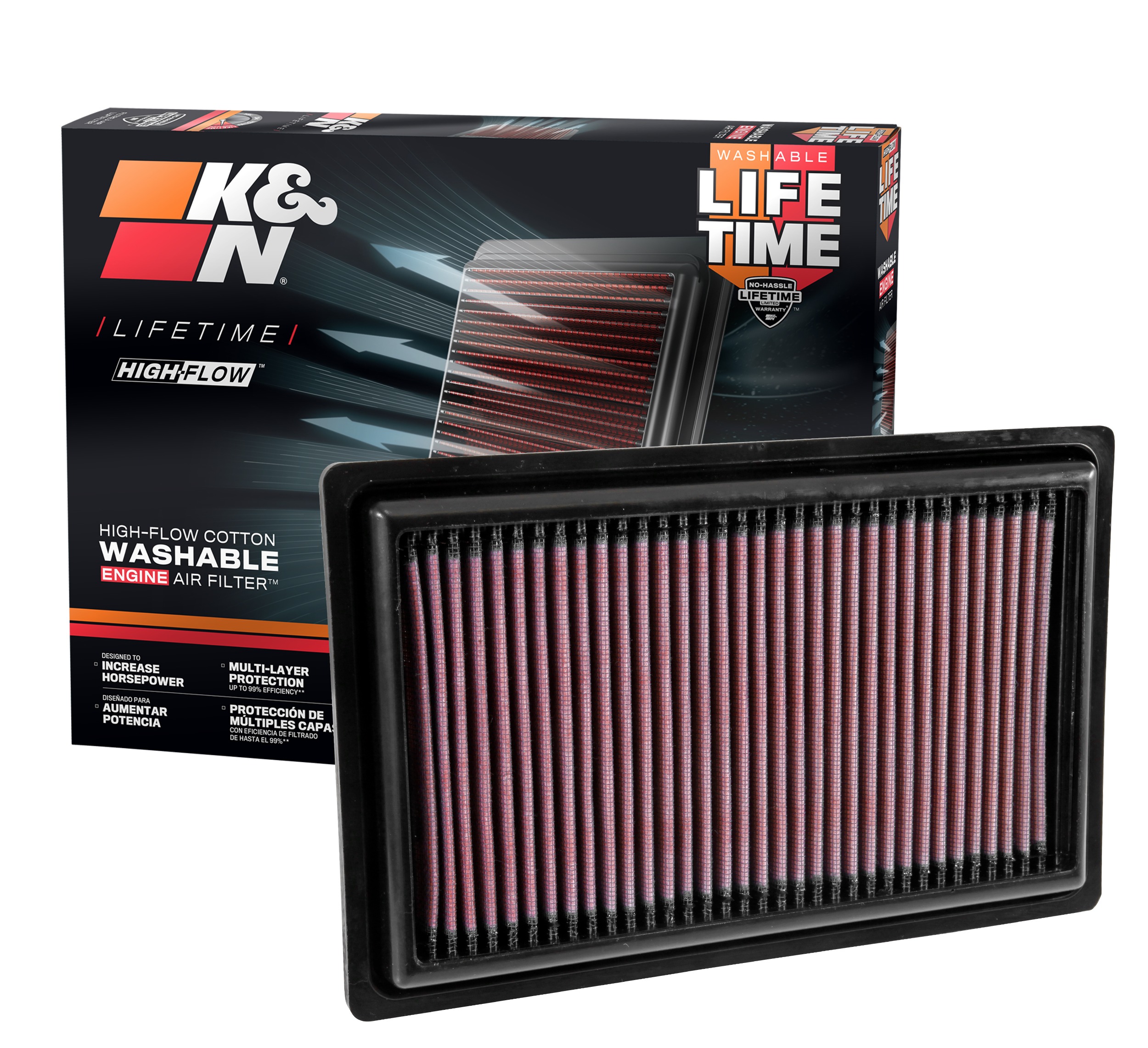 K&N Replacement Air Filter 33-3034