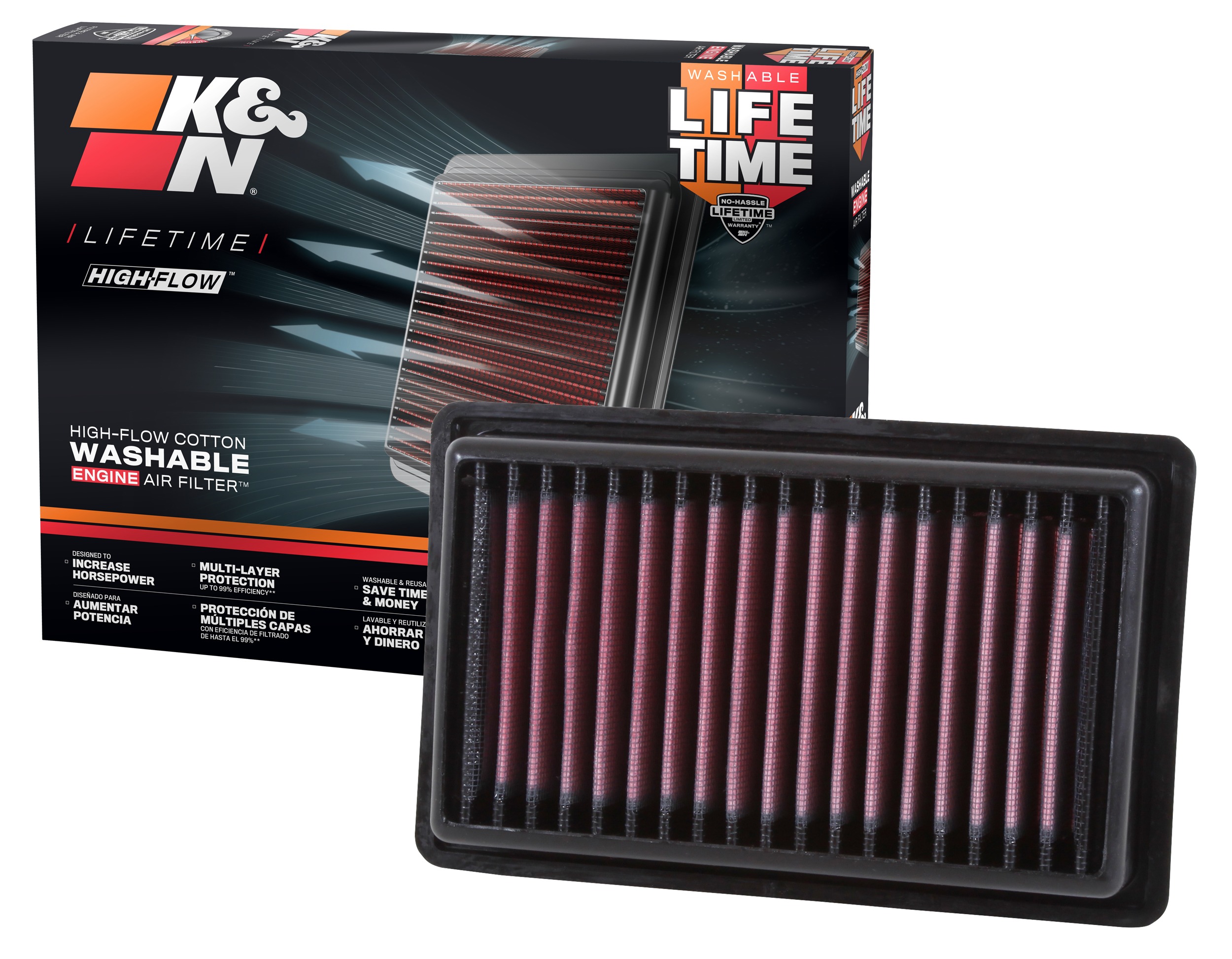K&N Replacement Air Filter 33-3043