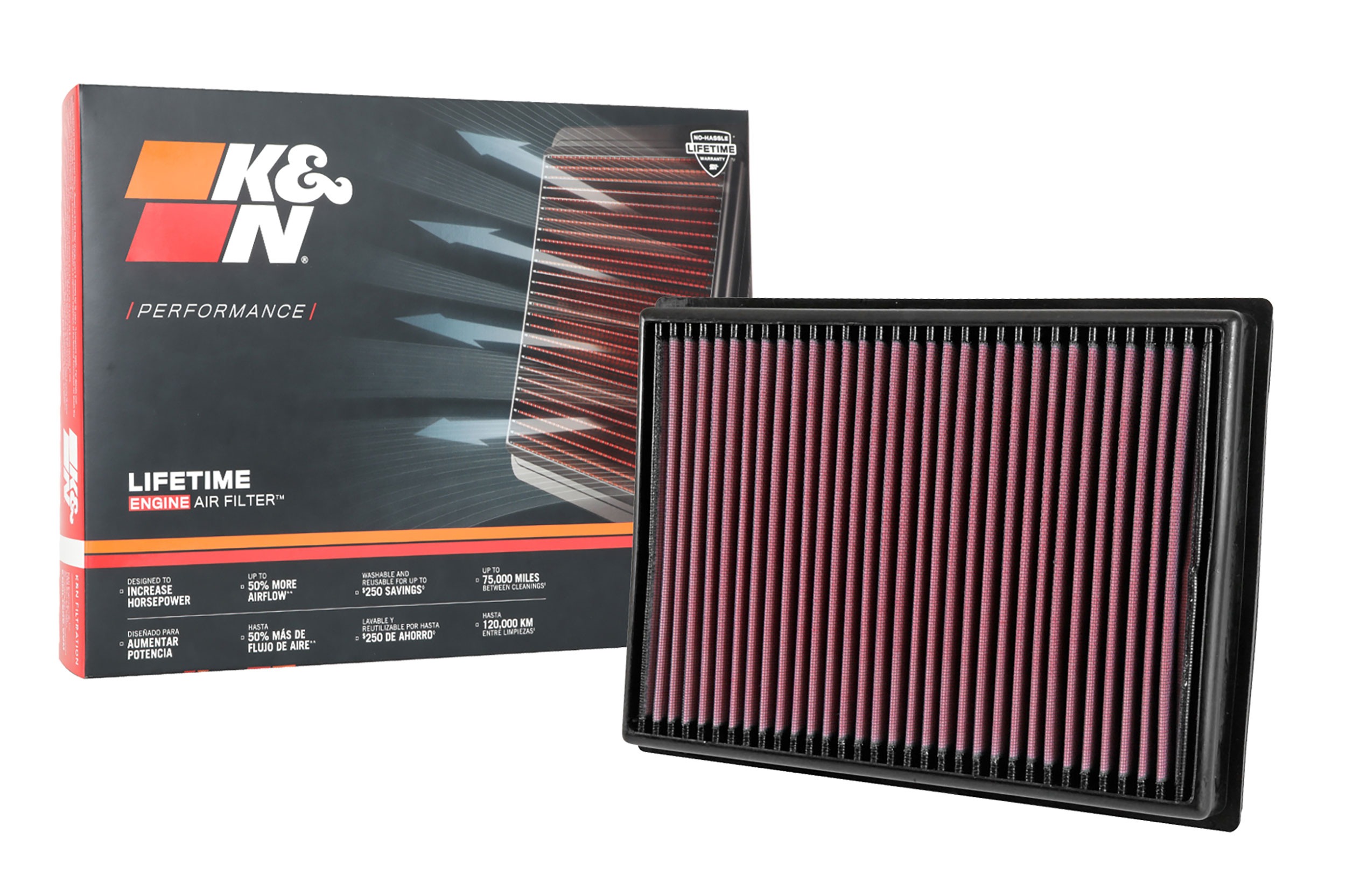 K&N Replacement Air Filter 33-3045