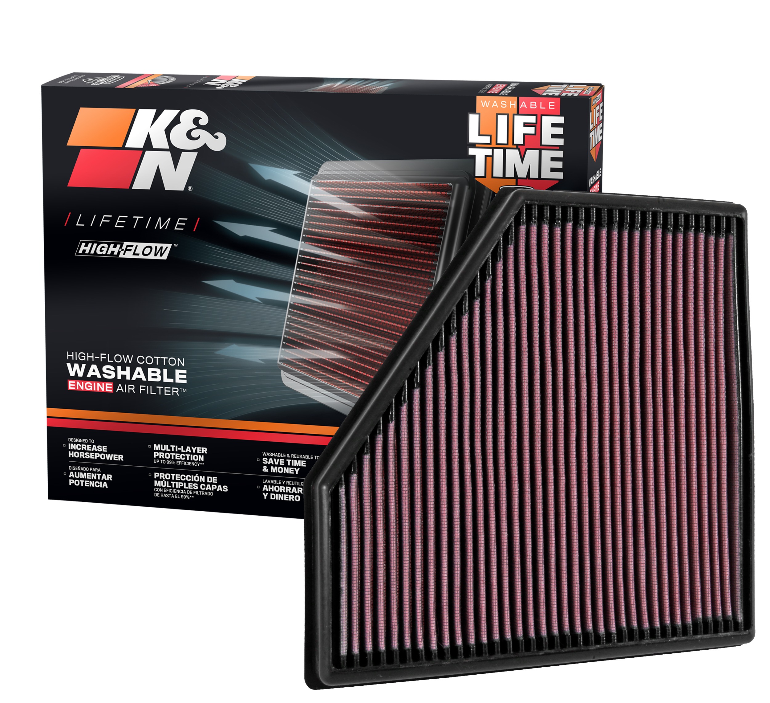 K&N Replacement Air Filter 33-3051