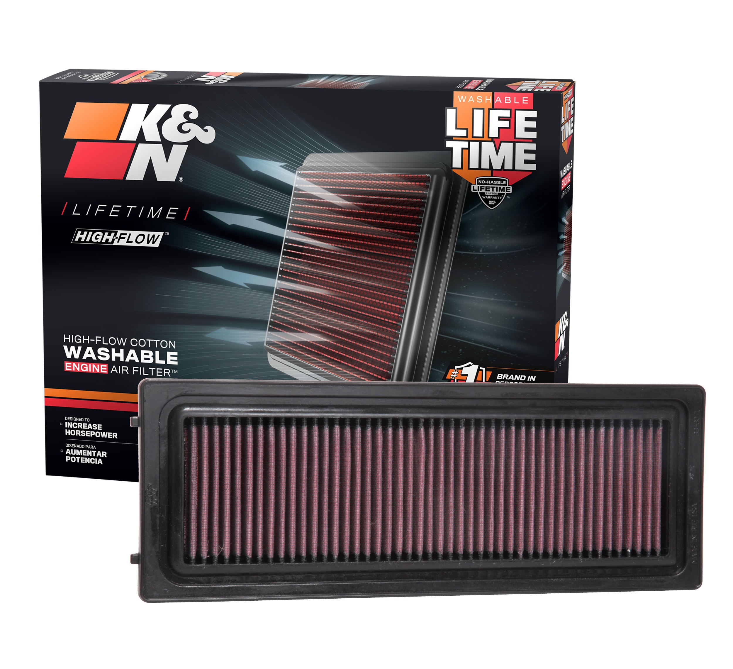 K&N Replacement Air Filter 33-3071