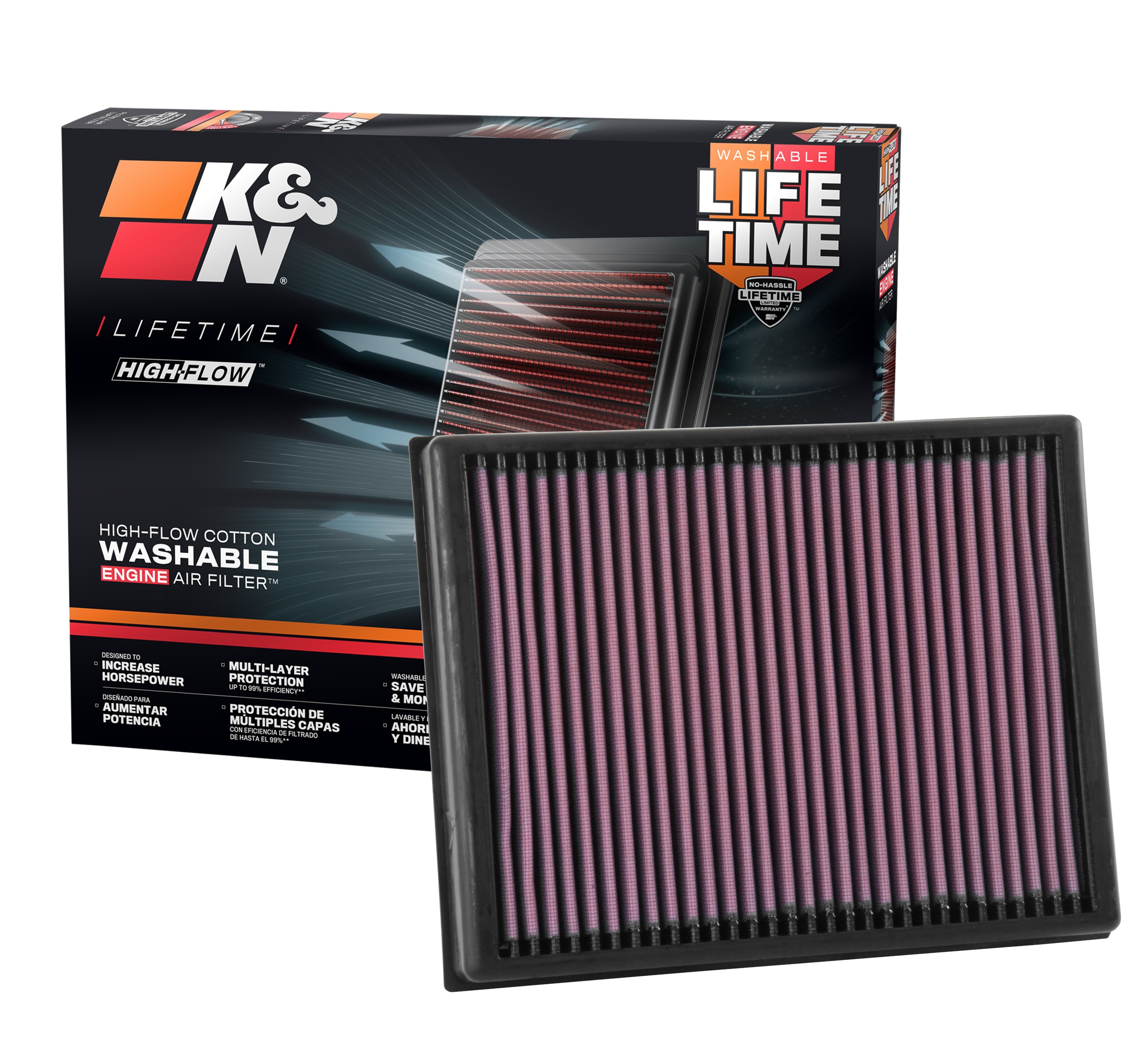 K&N Replacement Air Filter 33-3086