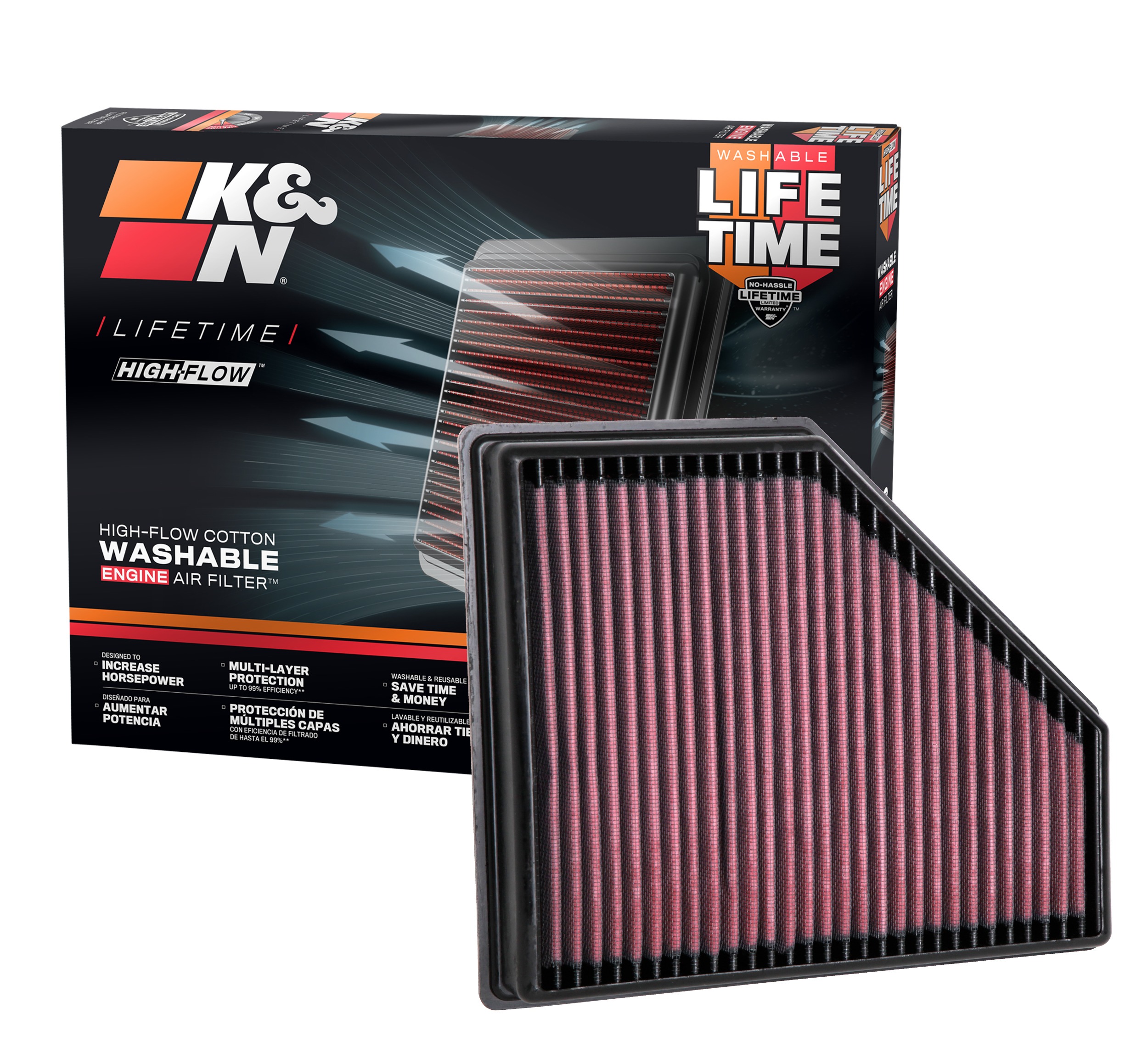K&N Replacement Air Filter 33-3136