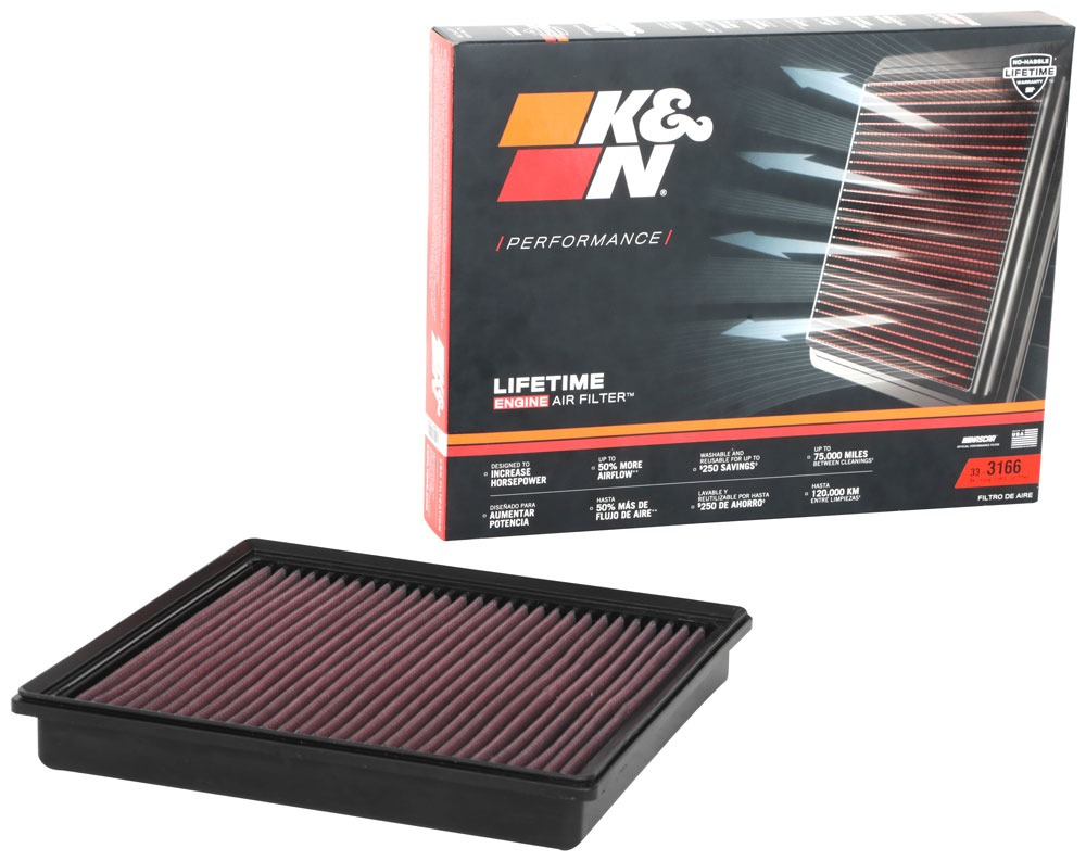 K&N Replacement Air Filter 33-3166