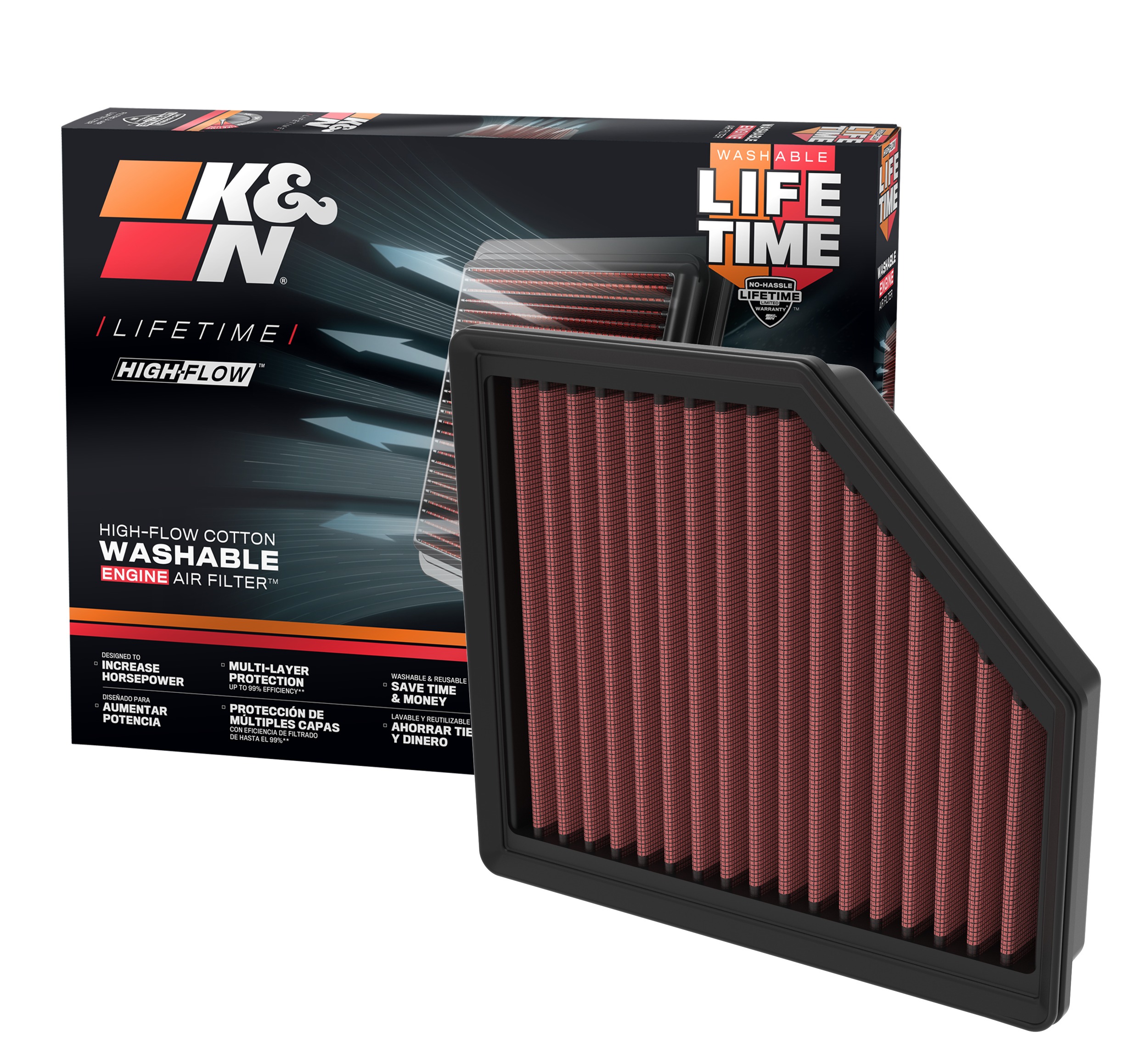 K&N Replacement Air Filter 33-3174